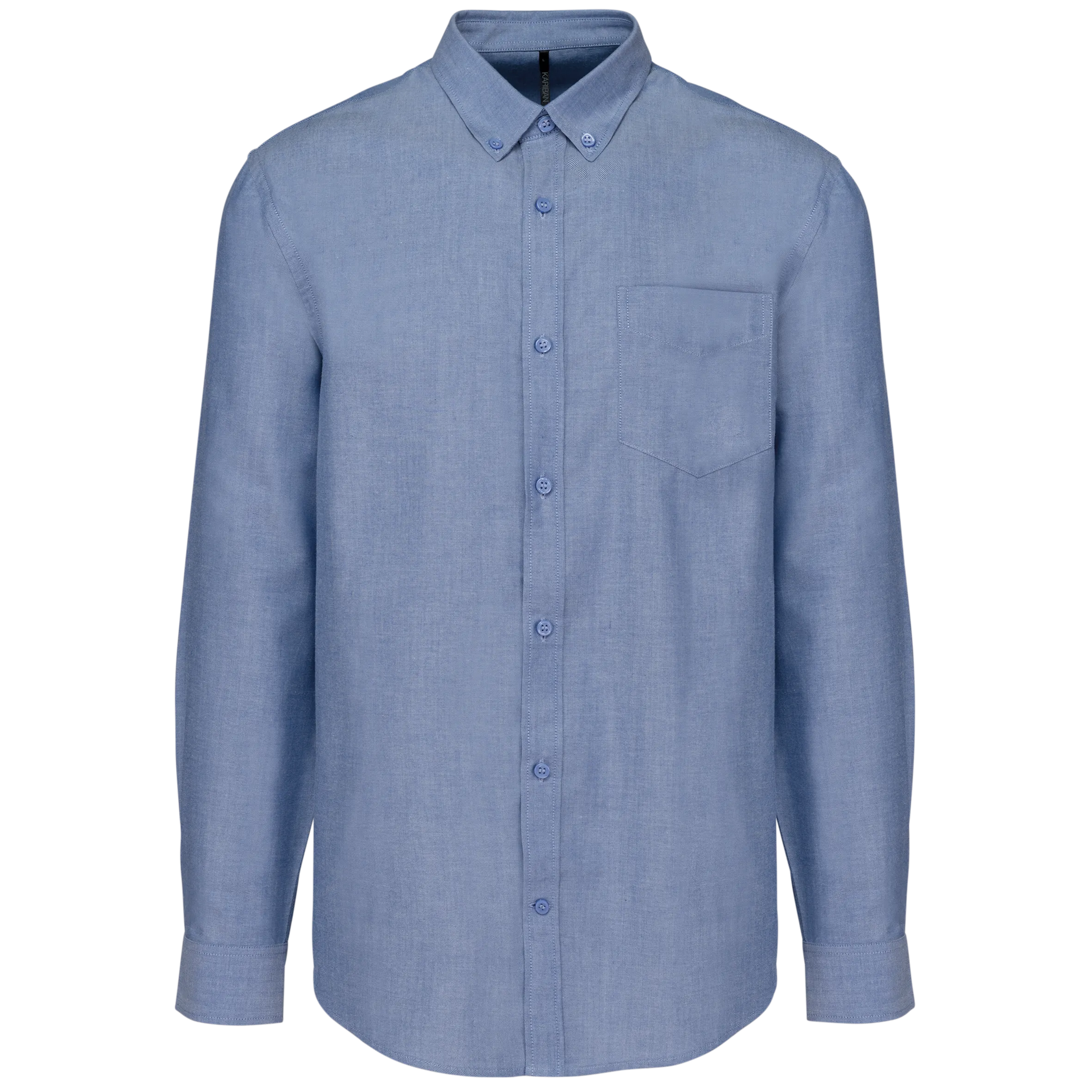 Camisa oxford manga larga hombre