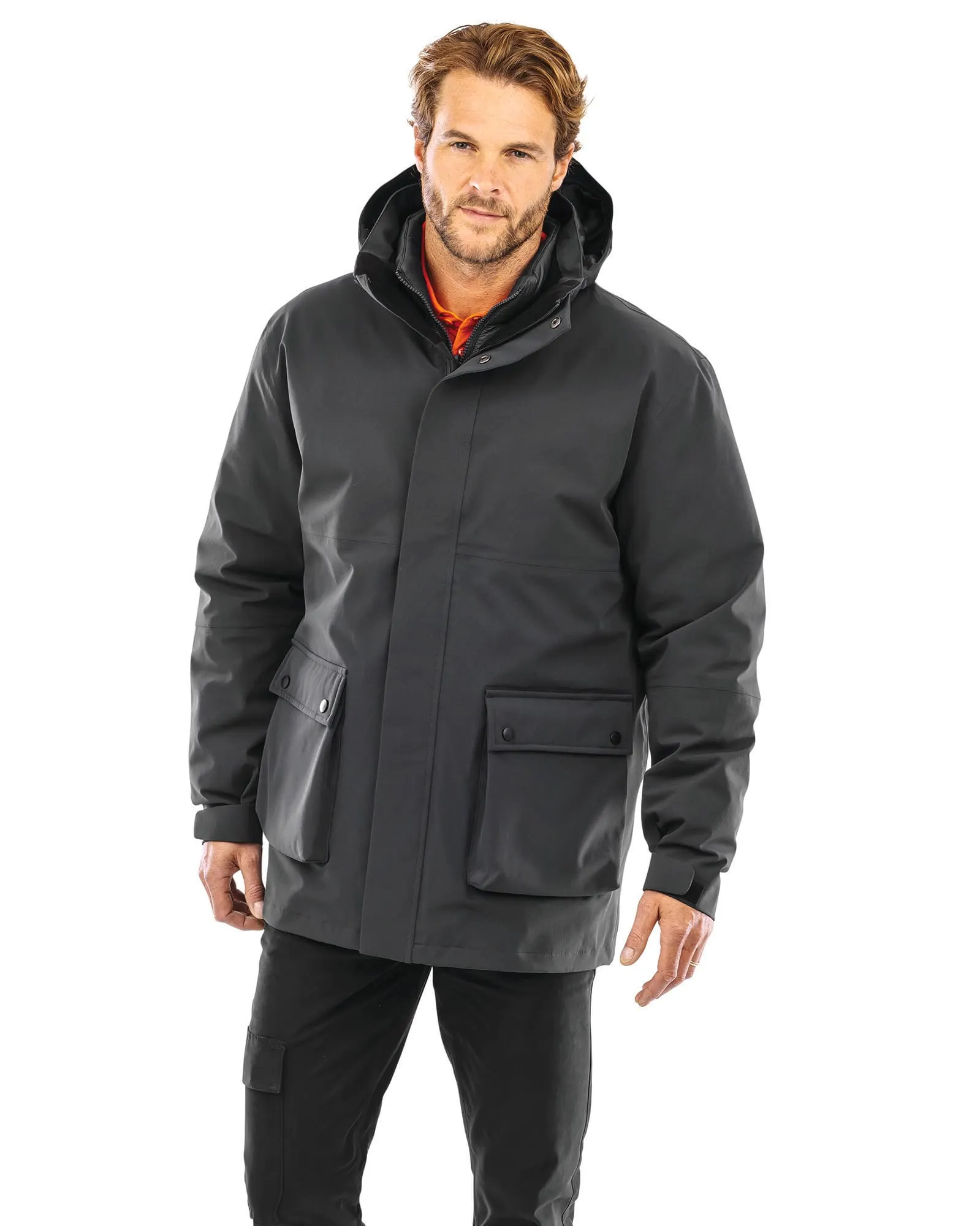 Chaqueta acolchada Ripstop reciclada 3 en 1