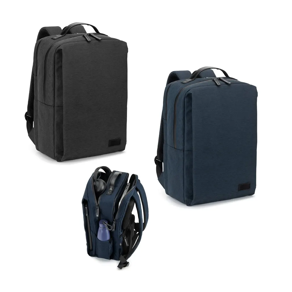 GLASGOW. Mochila para portátil (17") fabricada con poliéster reciclado 600D de alta densidad (20L)