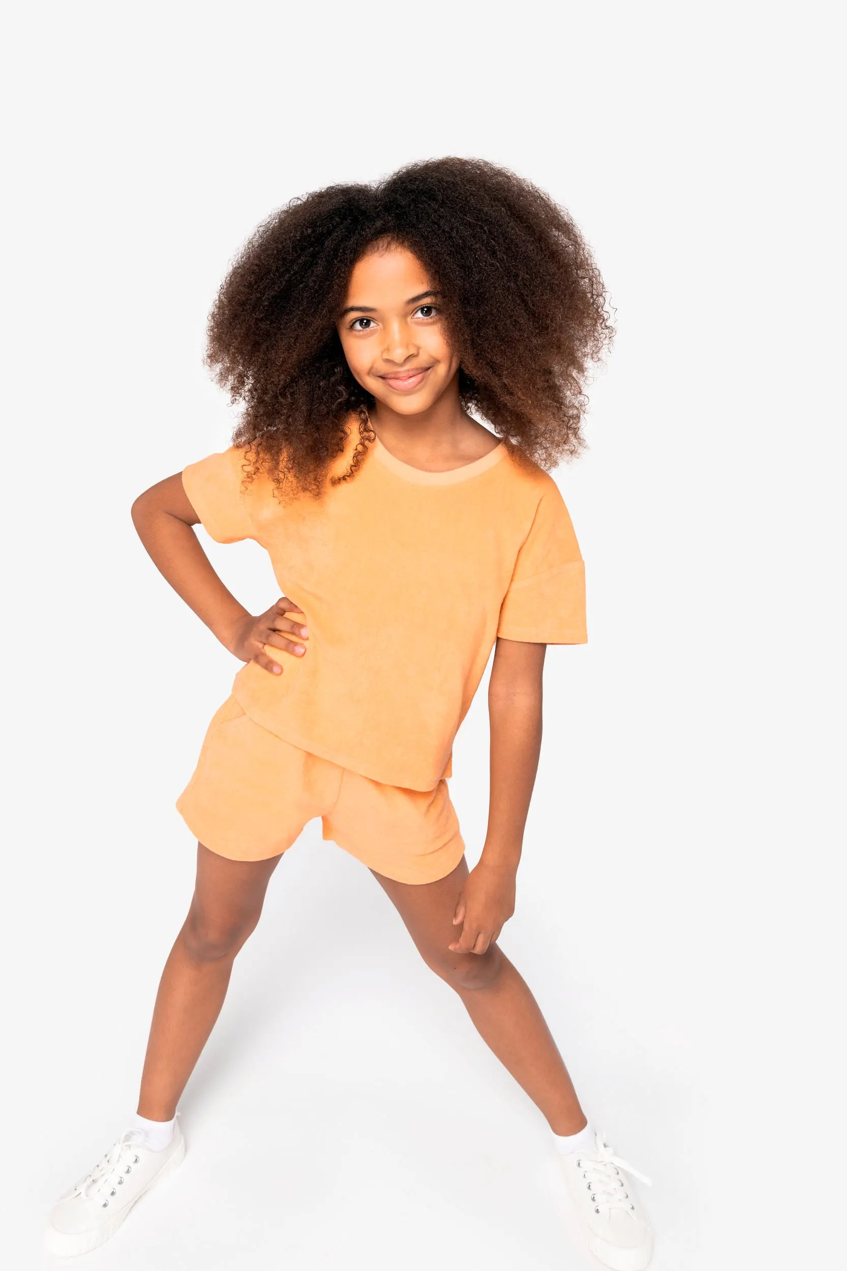 Short ecorresponsable de rizo niña
