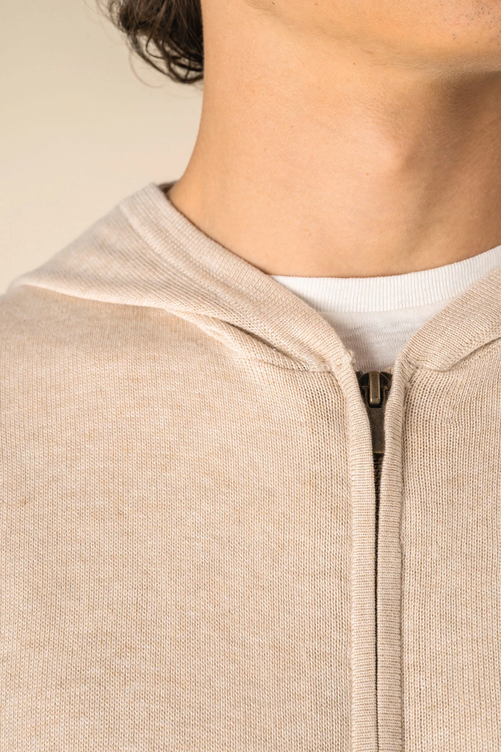 Jersey ecorresponsable con capucha de lyocell hombre