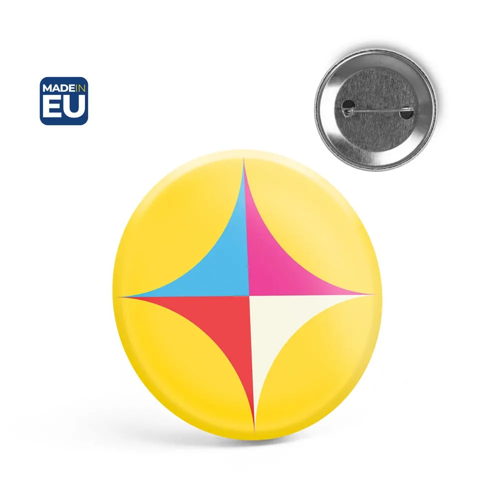 Button P'IN 9. Button P'IN 9. Pin redondo con