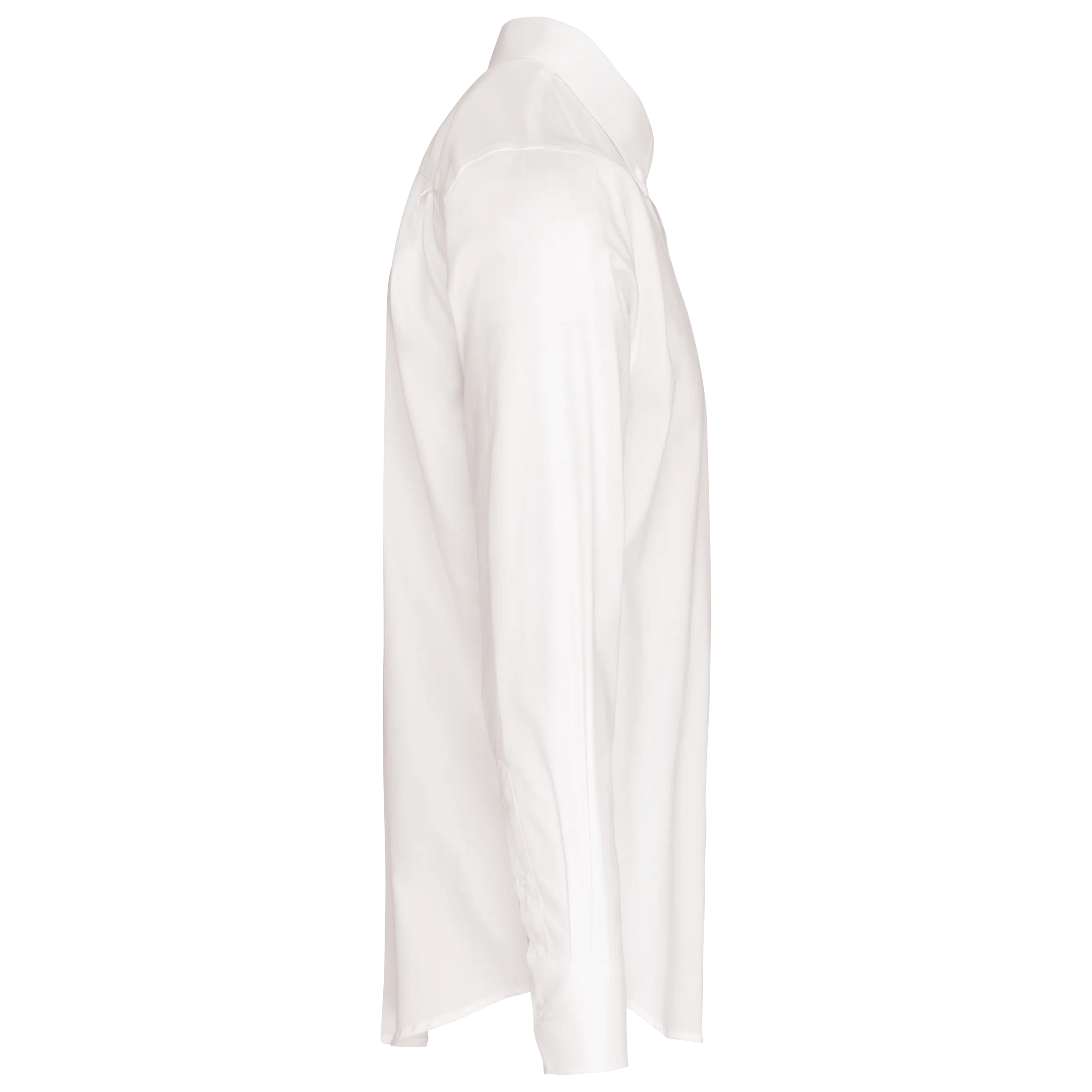 Camisa no-plancha manga larga hombre