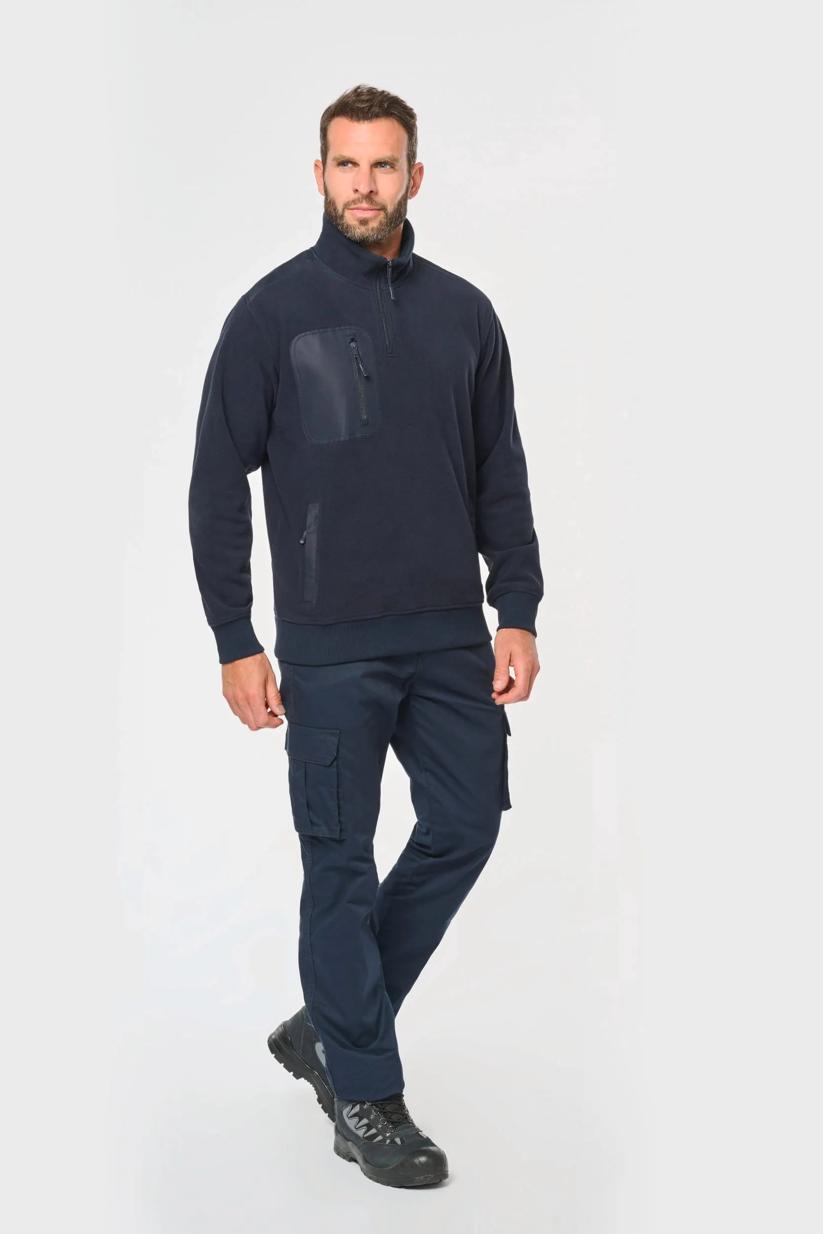 Polar 1/4 cremallera ecorresponsable unisex