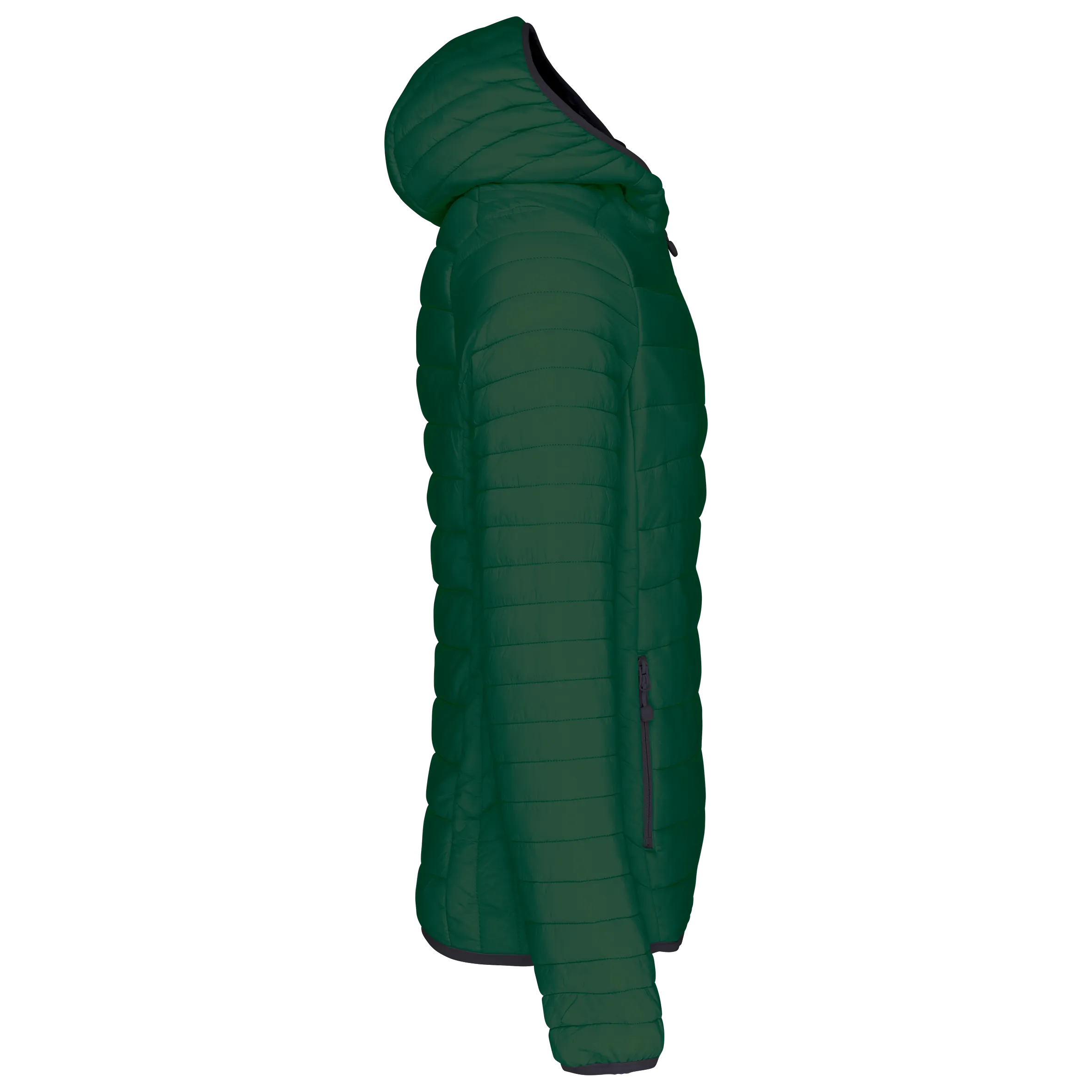 Chaqueta acolchada y ligera con capucha hombre