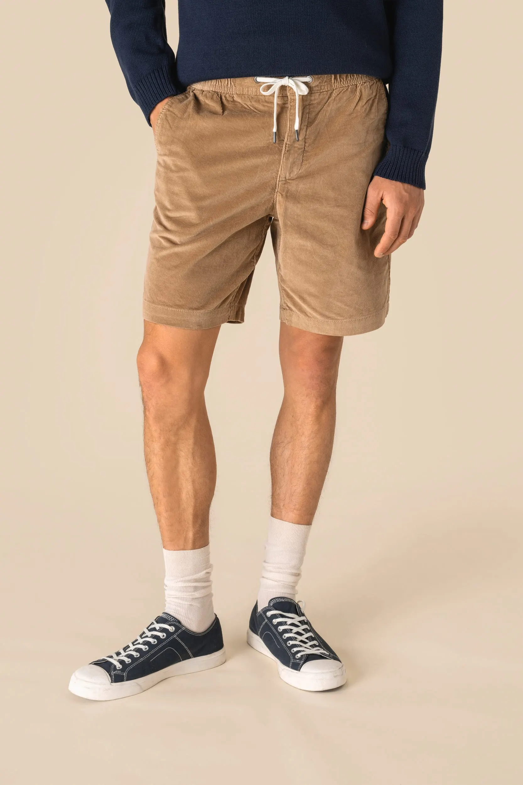 Short ecorresponsable de pana hombre