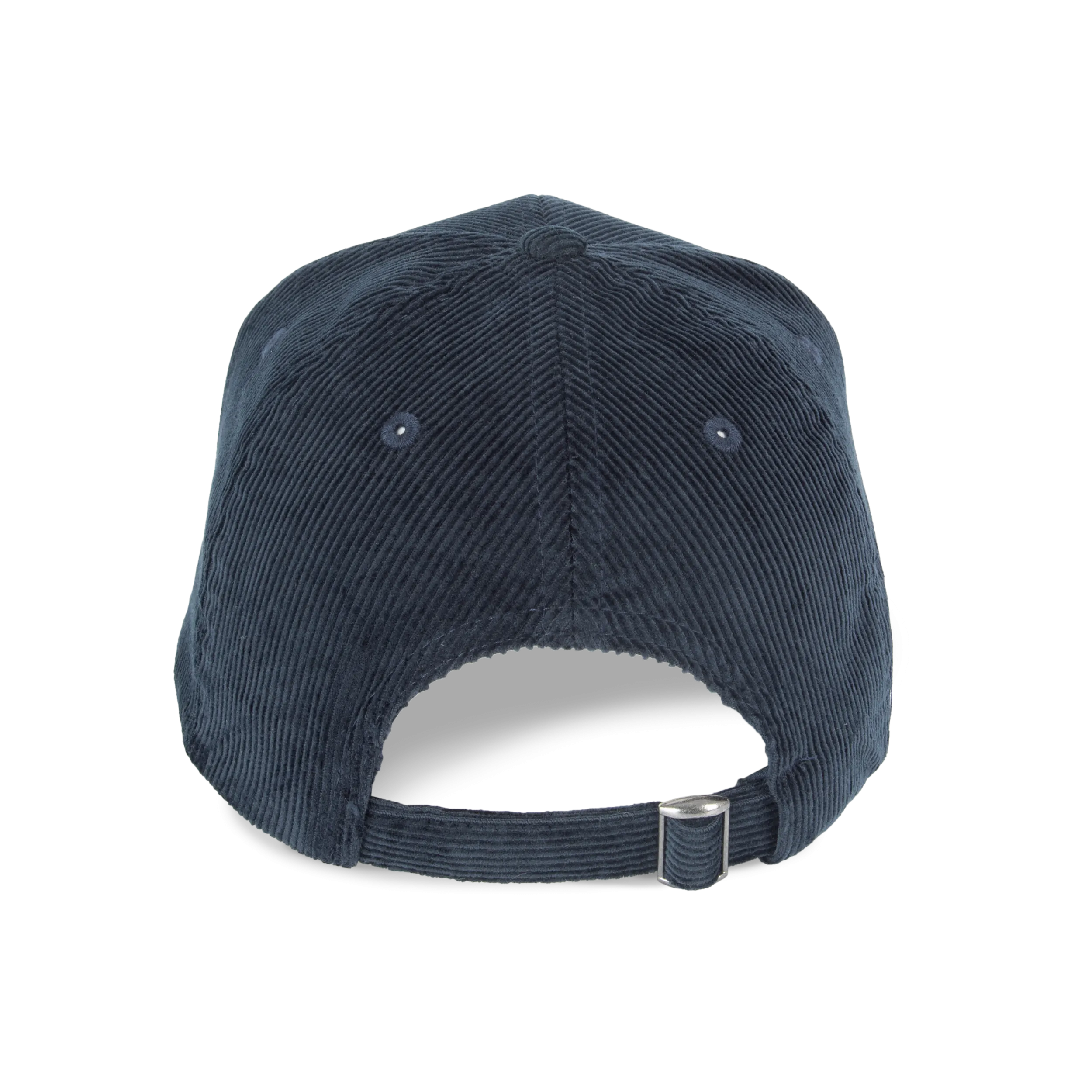 Gorra de pana ecorresponsable 6 paneles unisex