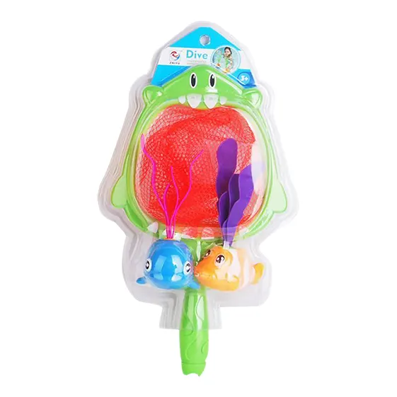SET ACUÁTICO RED PESCA+ 2 PECES