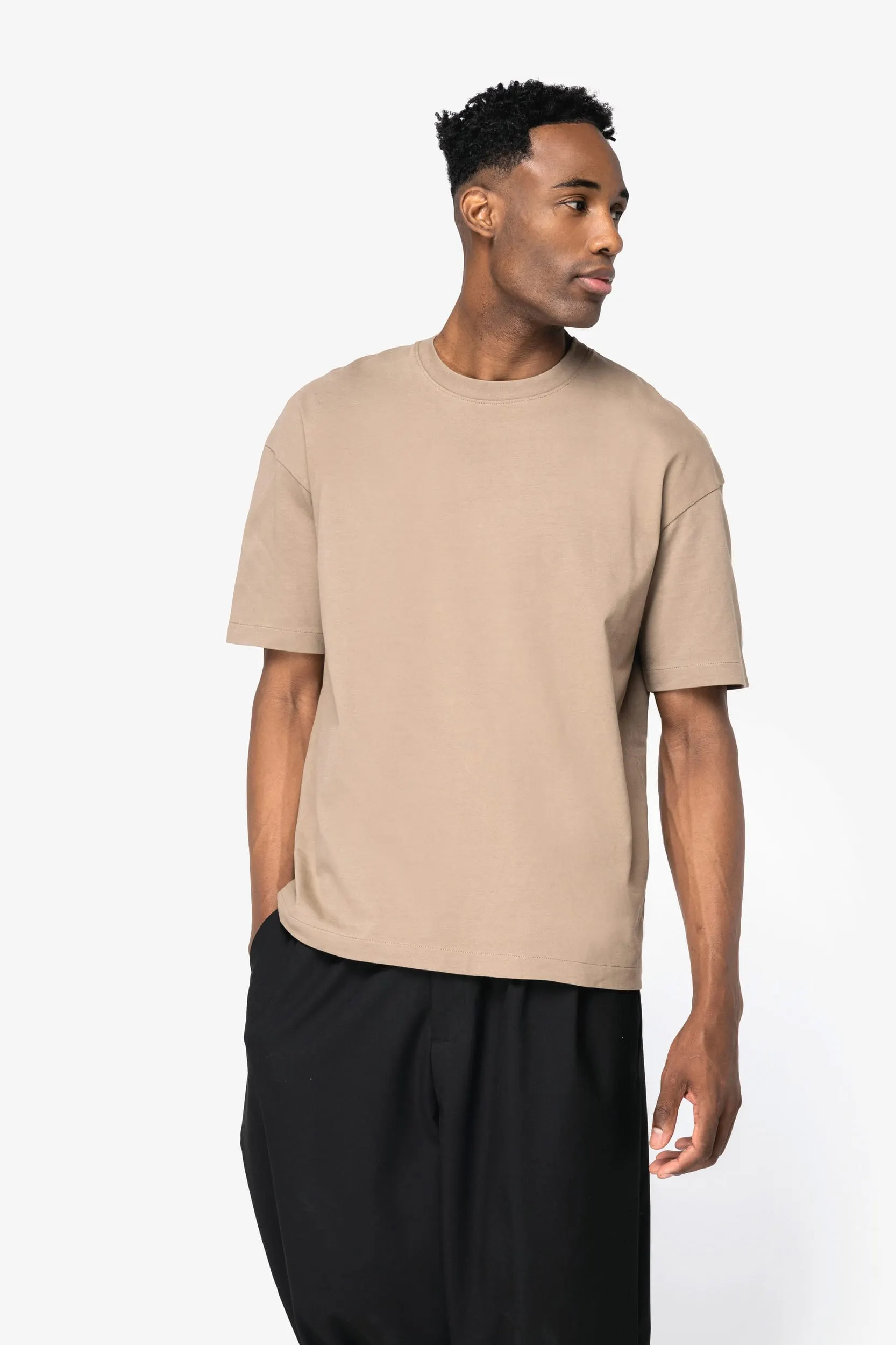 Camiseta ecorresponsable oversize hombre