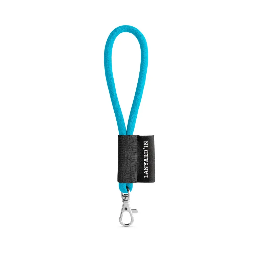 75090. SET Lanyard TUBE Short (Ø 7 mm) con mosquetón de 9 mm