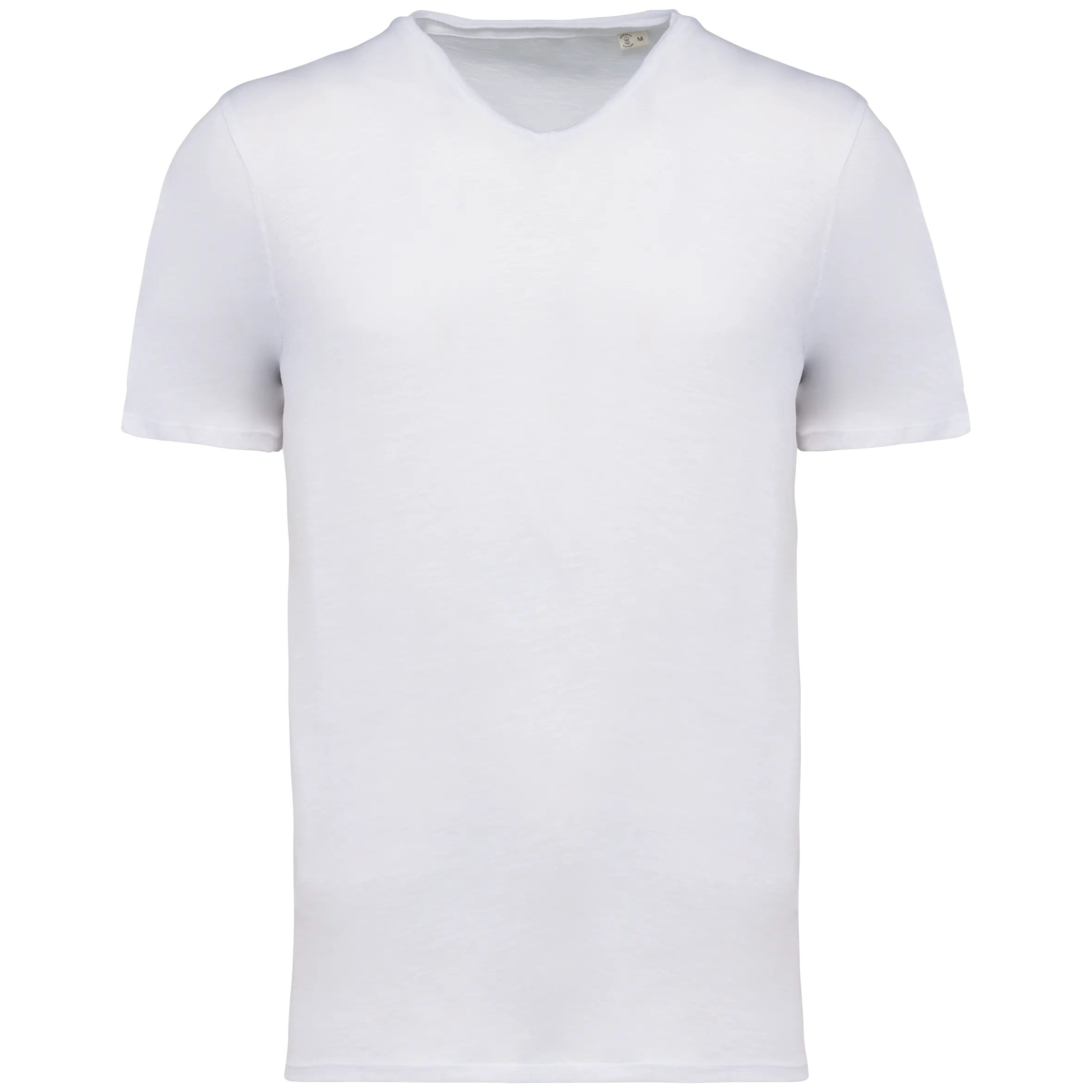 Camiseta ecorresponsable slub con bordes sin rematar hombre