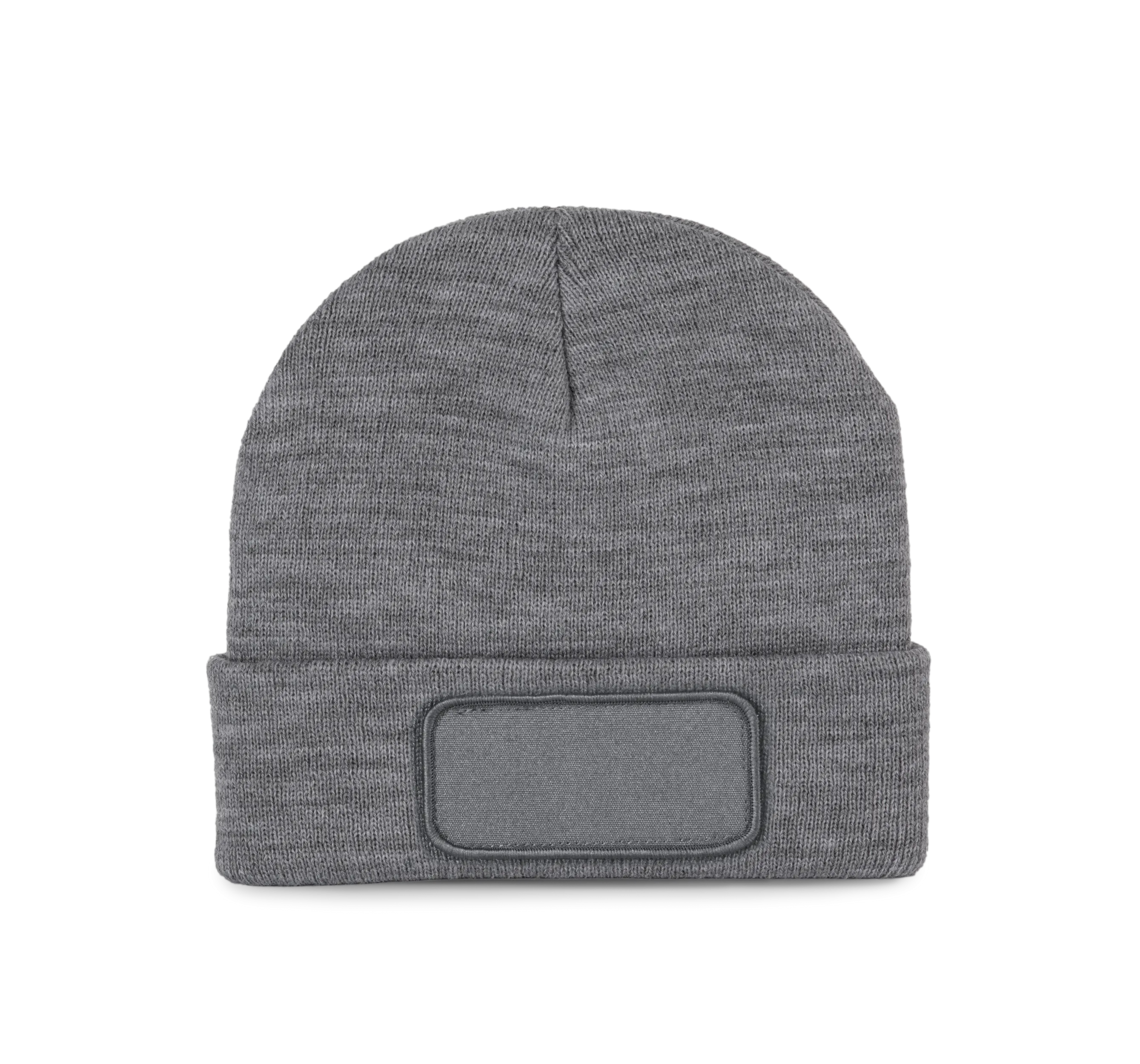 Gorro reciclado con parche