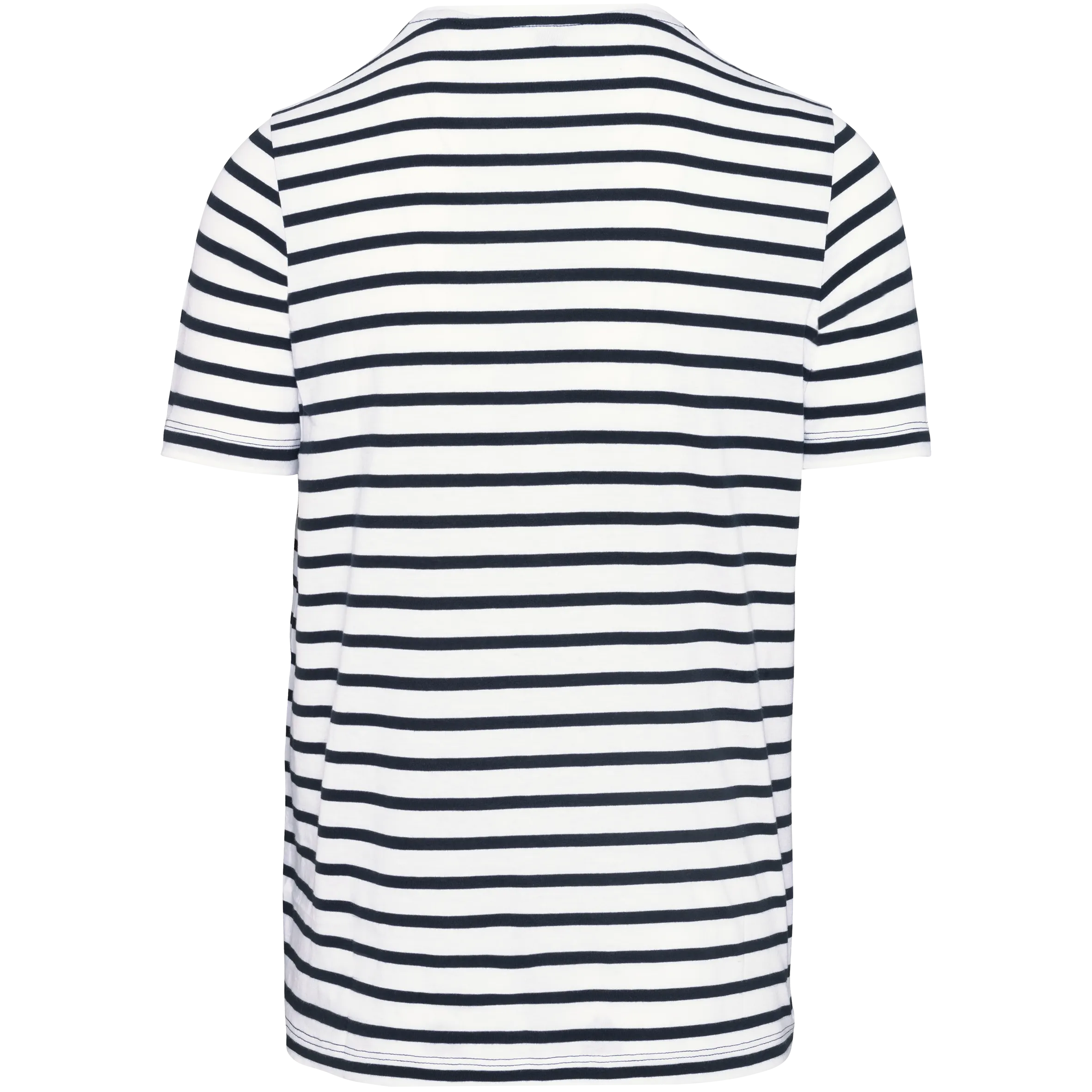 Camiseta Marinera a rayas con bolsillo manga corta