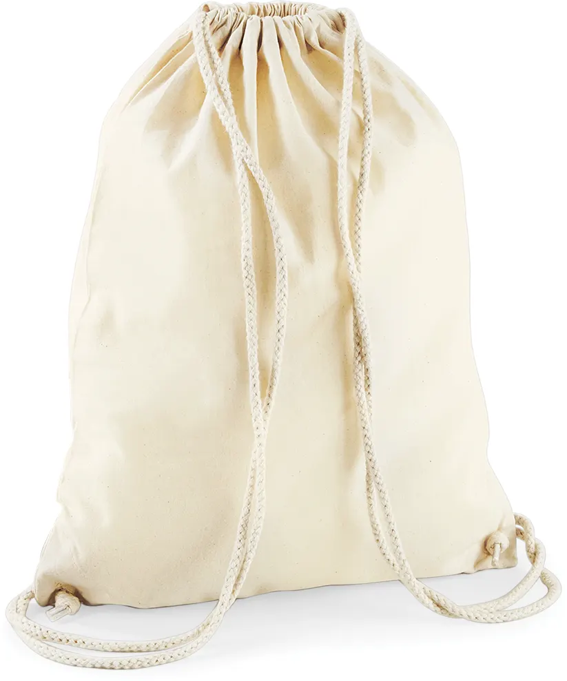 Bolsa gimnasio de algodón