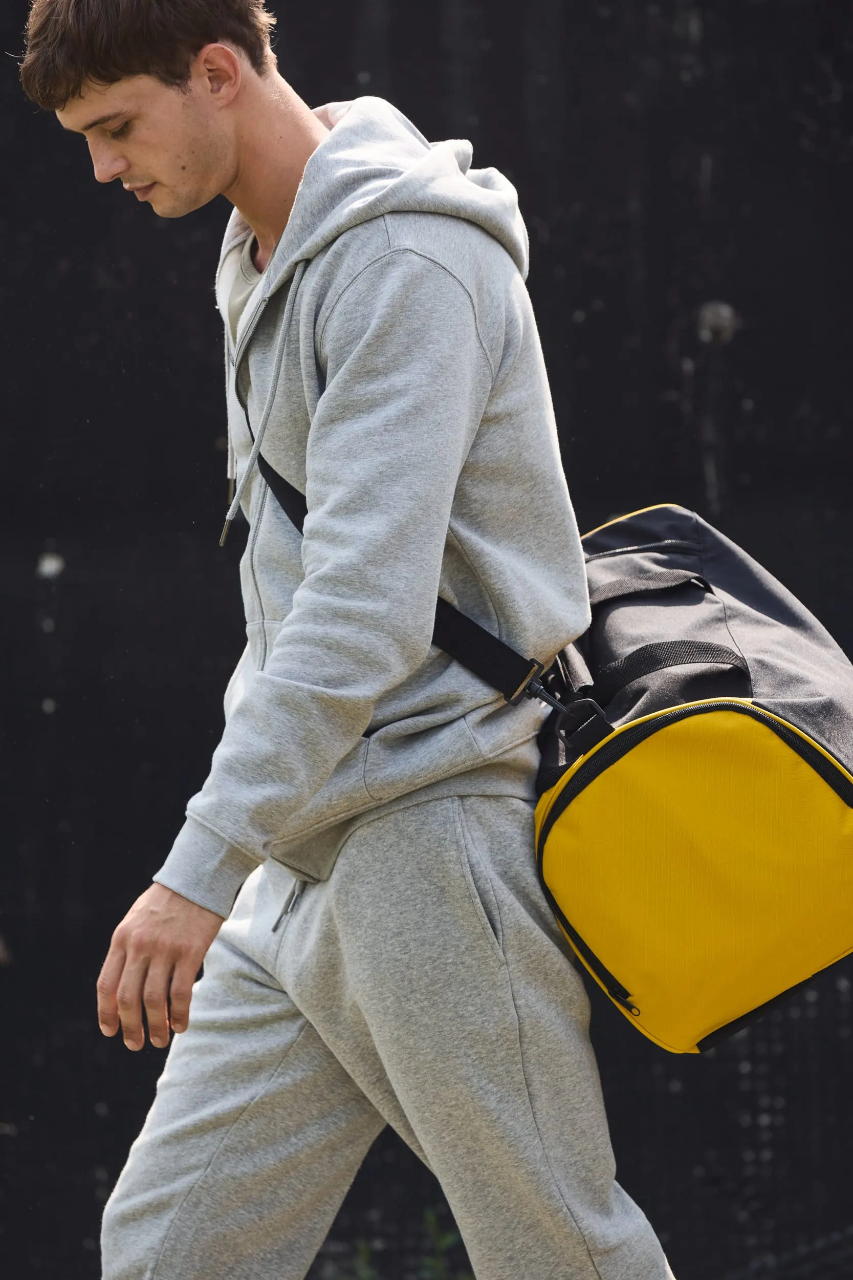 Bolsa de deporte bicolor