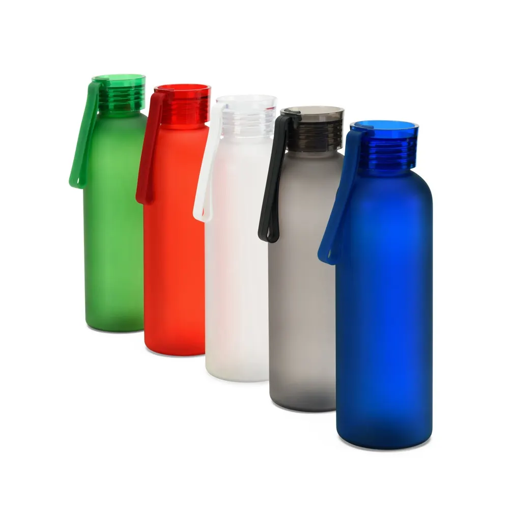 RIO rPET. Botella de PET reciclado (100% rPET) con acabado mate 600 ml