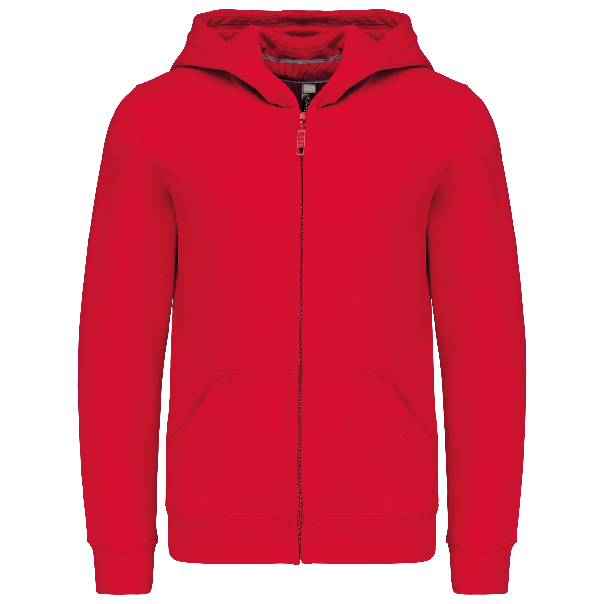 Sudadera capucha y cremallera niños
