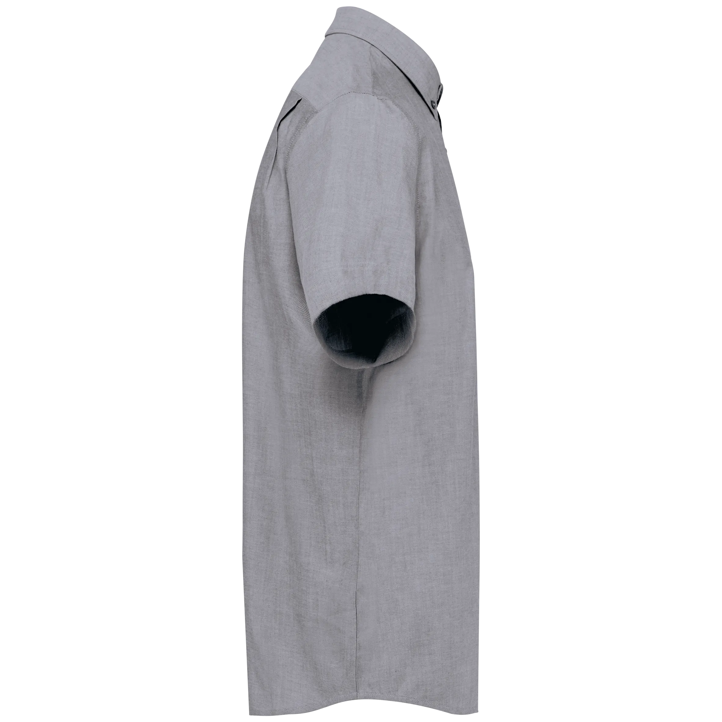 Camisa oxford manga corta hombre