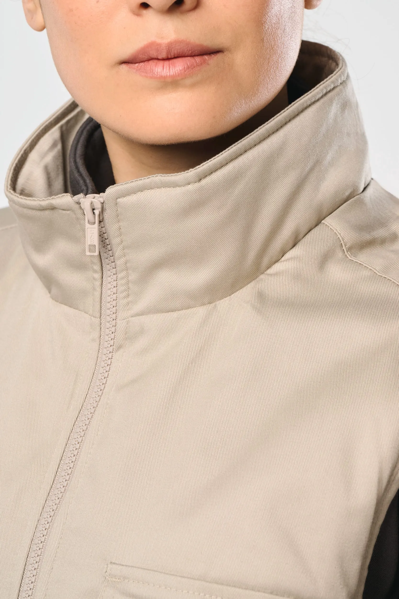 Chaleco polialgodón multibolsillos acolchado - Unisex