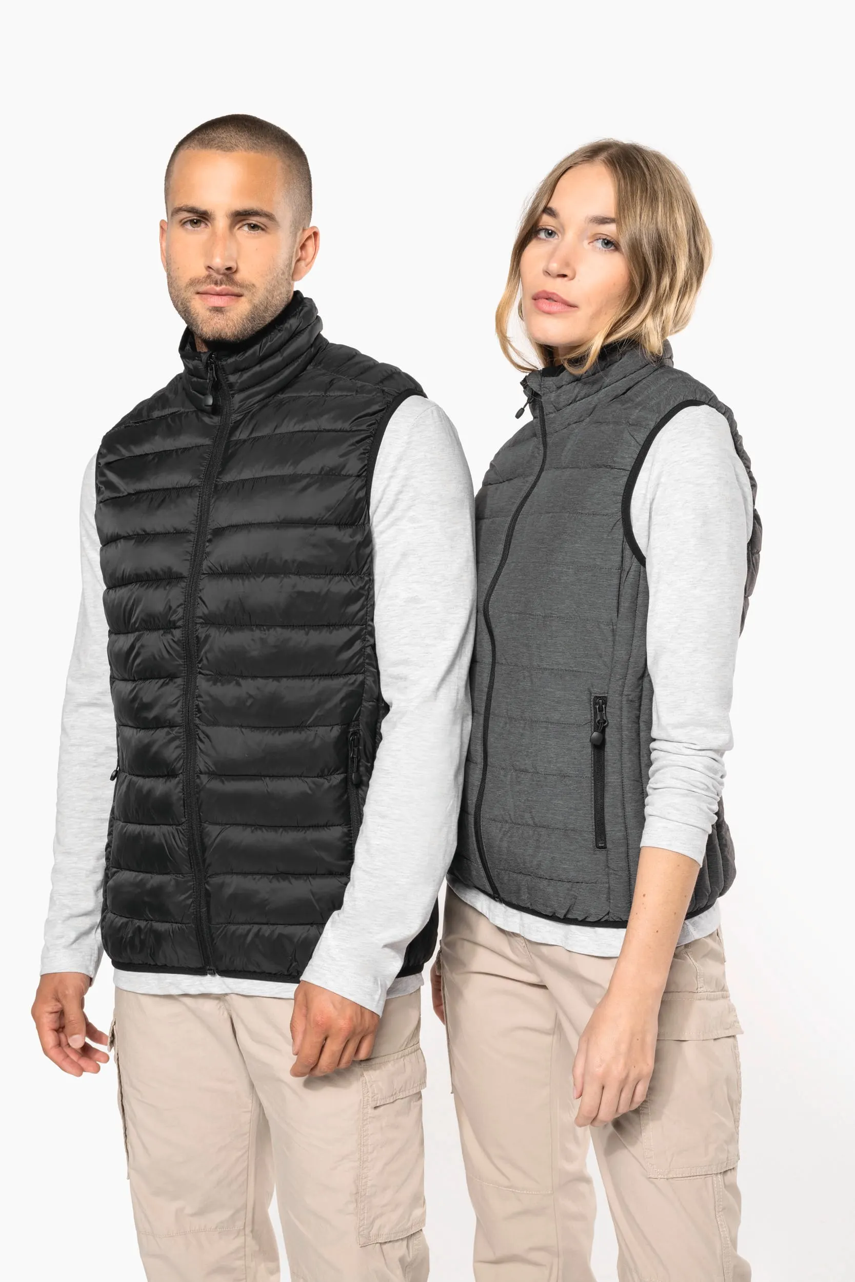 Chaleco acolchado y ligero hombre