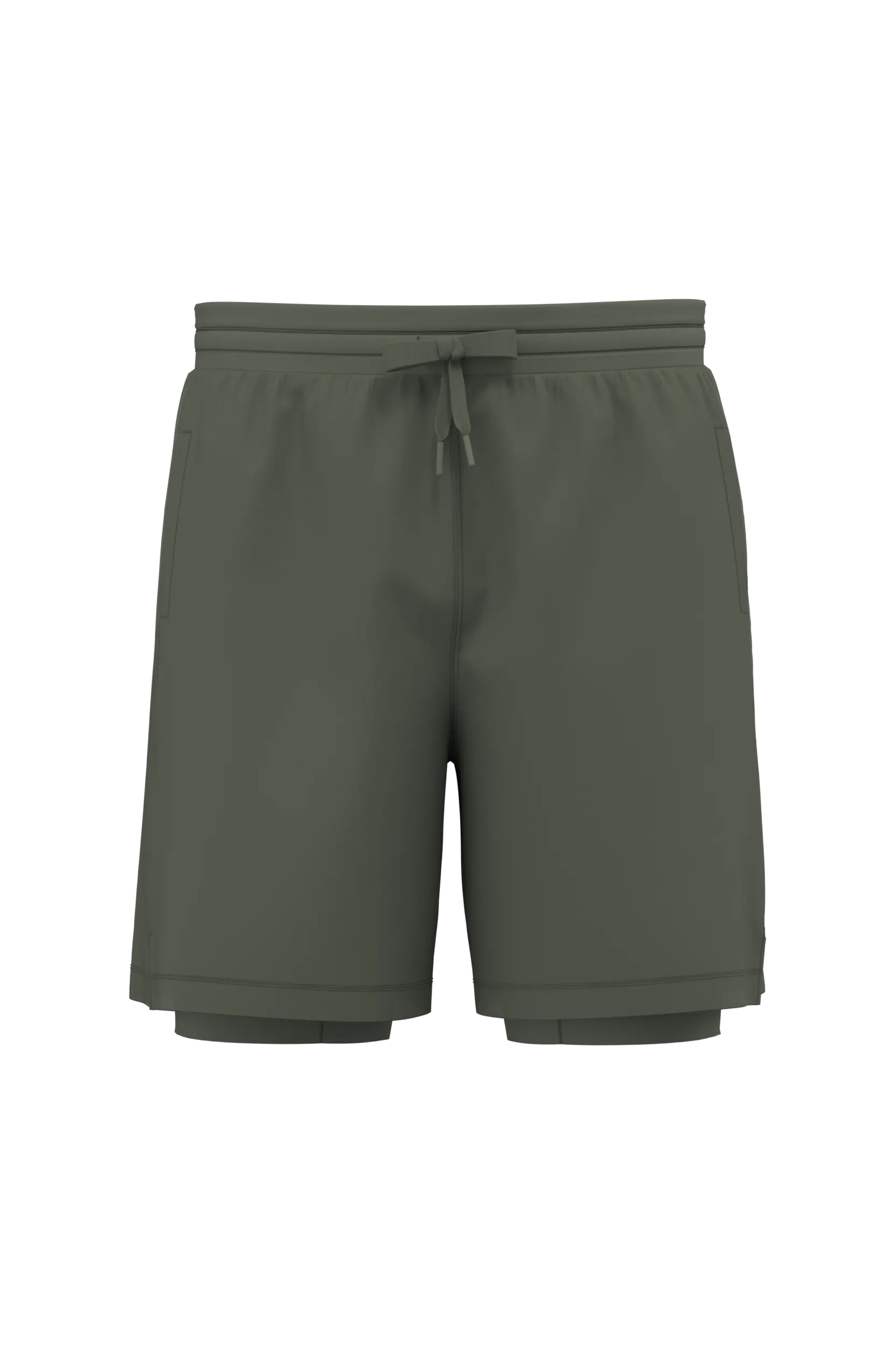 Short ecorresponsable 2 en 1 con short interior integrado hombre