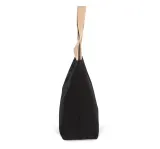 Bolsa shopper reciclada grande con fuelle en el fondo