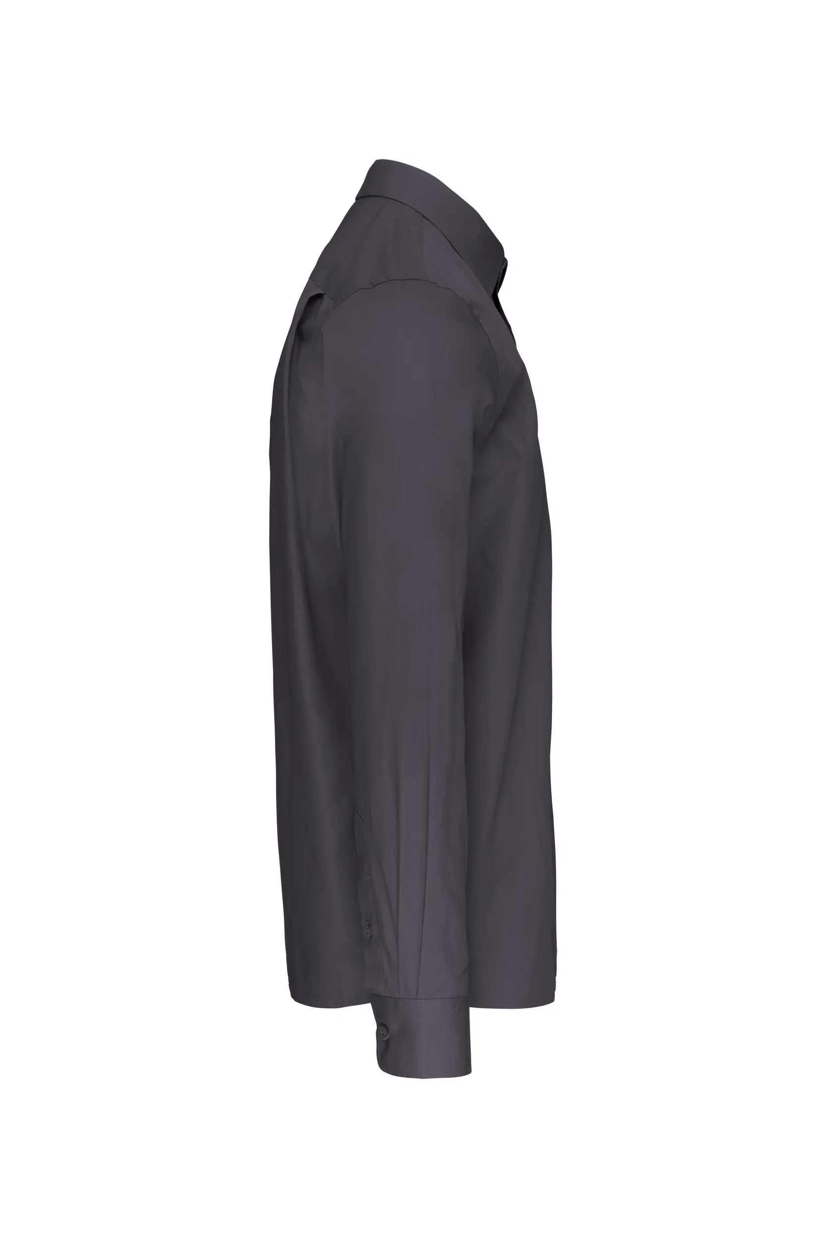 Camisa popelina manga larga hombre