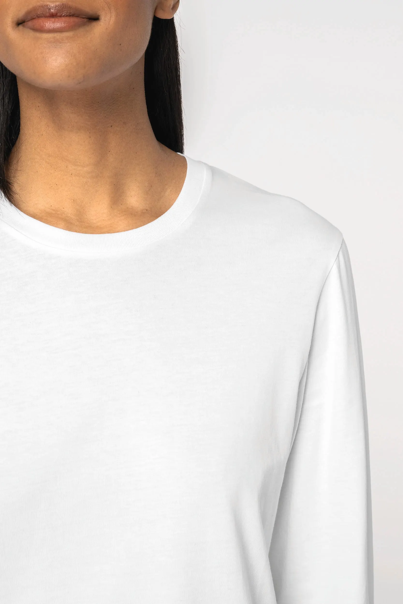 Camiseta ecorresponsable manga larga unisex
