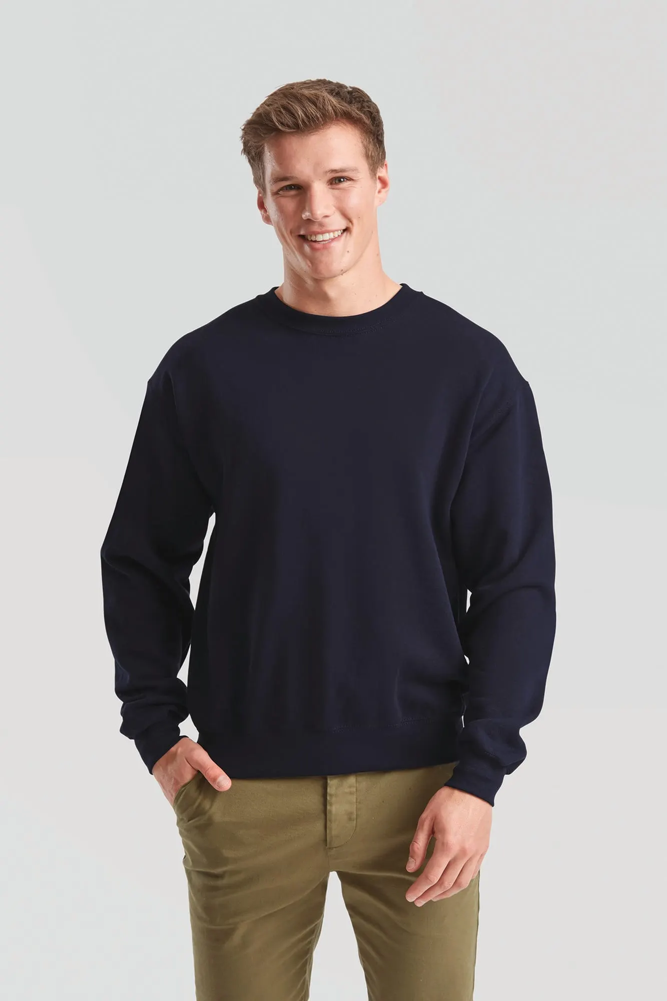 Sudadera Classic cuello redondo (62-202-0)