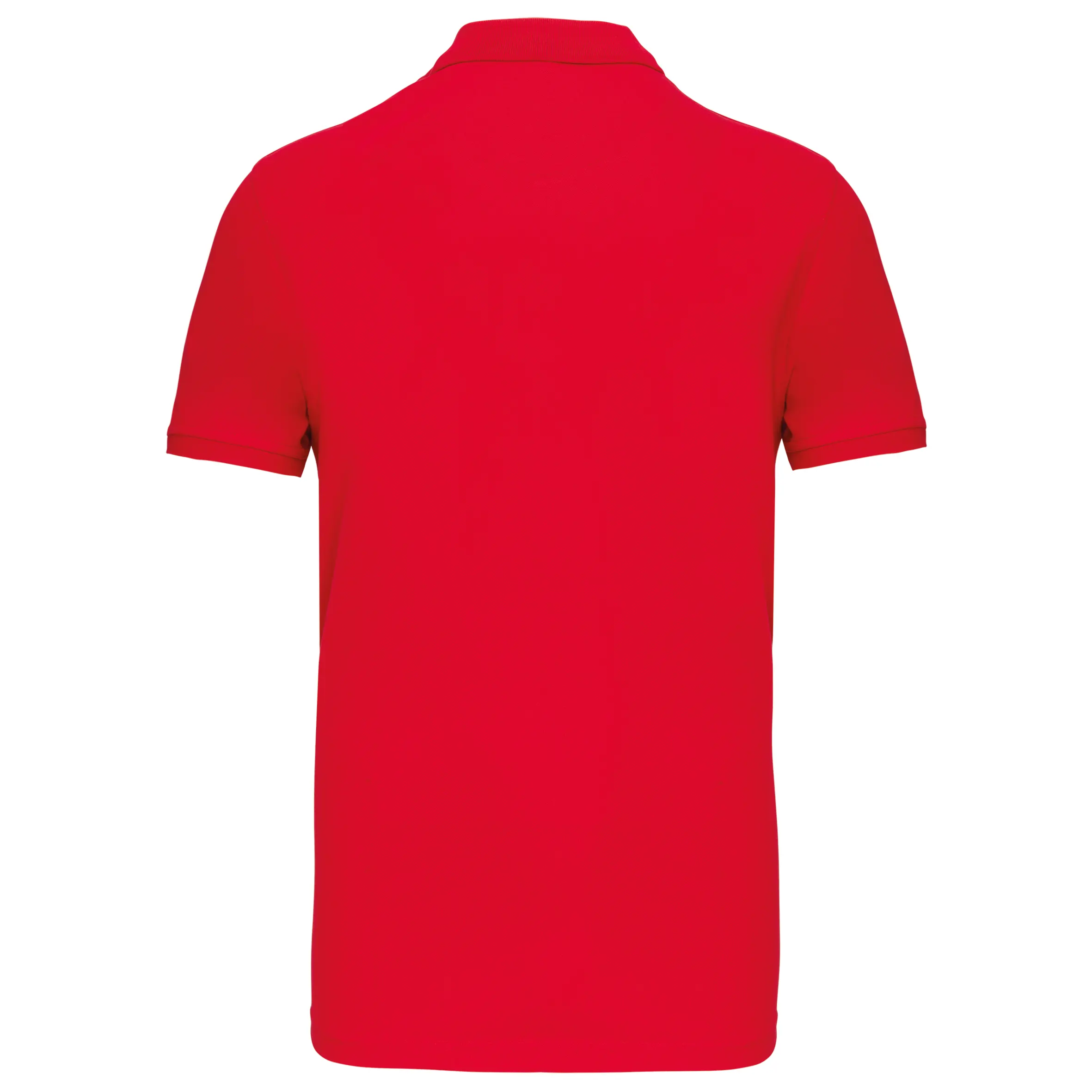 Polo de punto piqué manga corta hombre