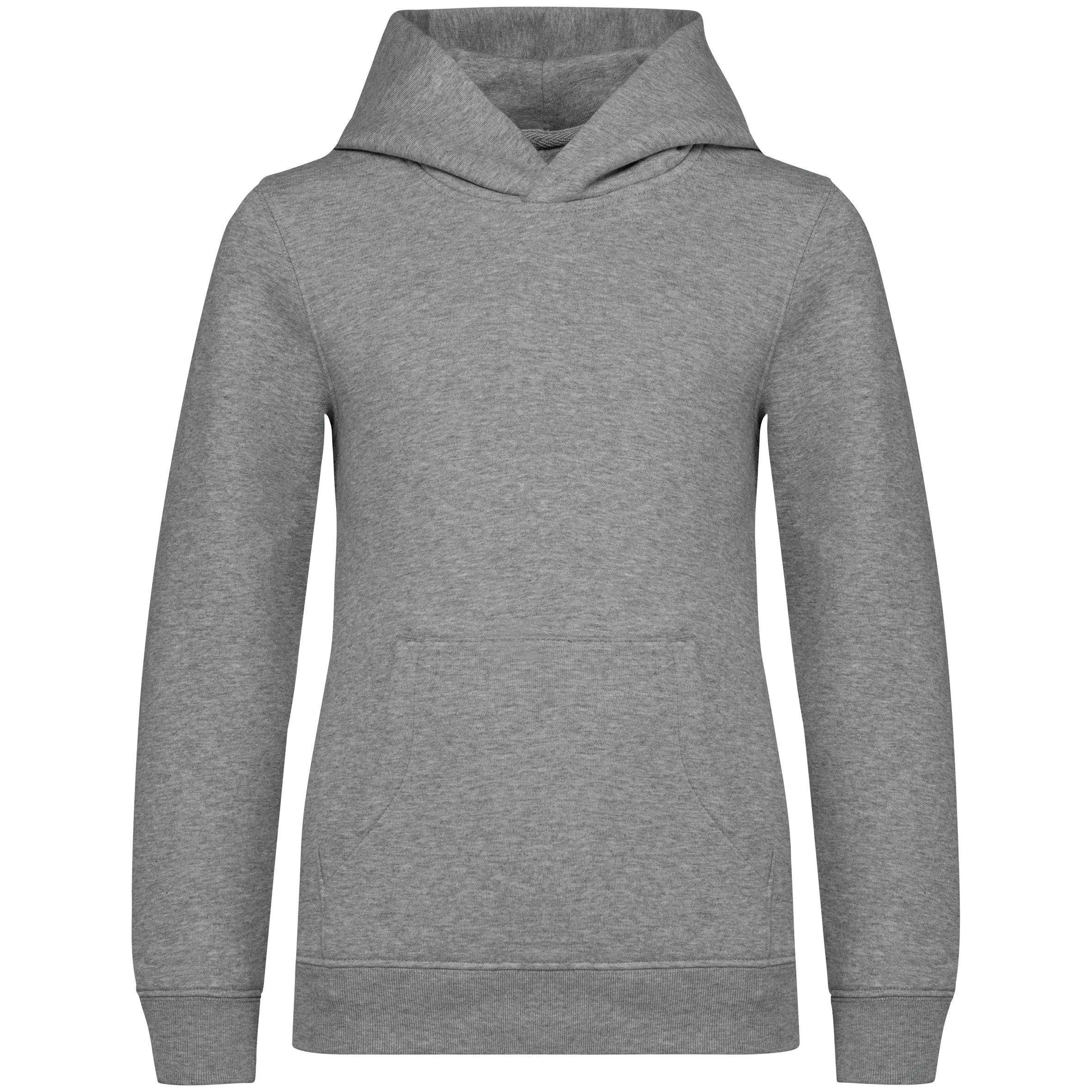 Sudadera  ecorresponsable con capucha infantil