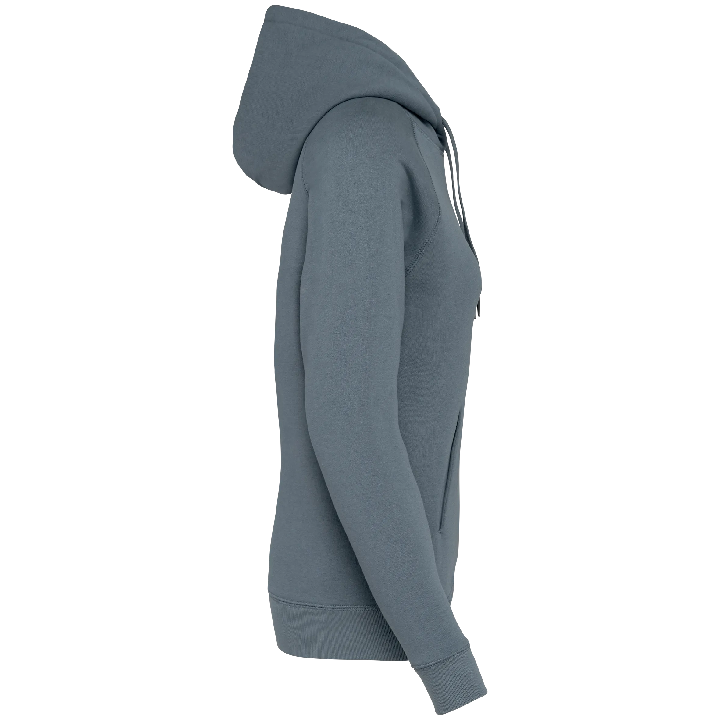 Sudadera ecorresponsable con capucha y mangas raglán mujer