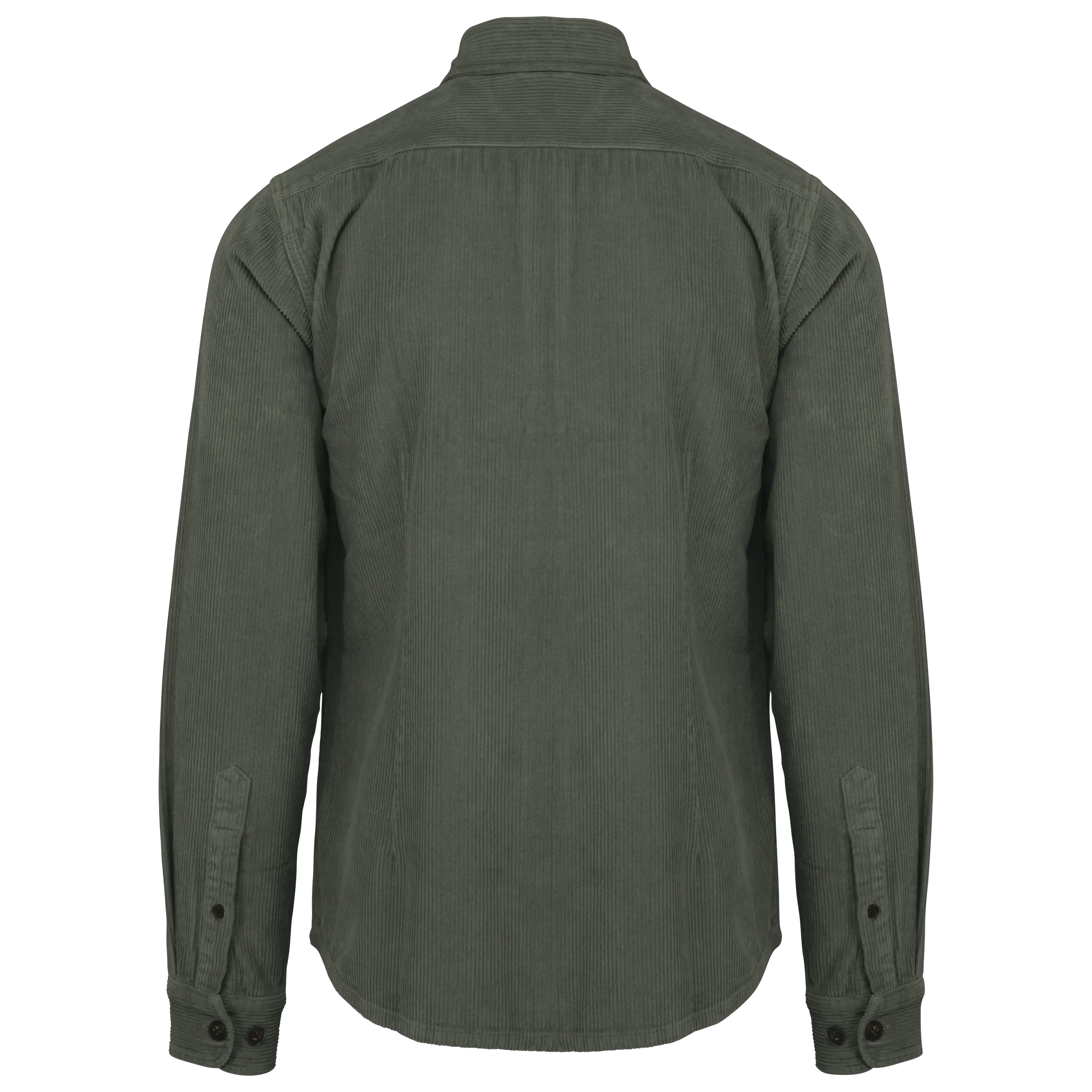 Sobrecamisa ecorresponsable efecto lavado de pana hombre