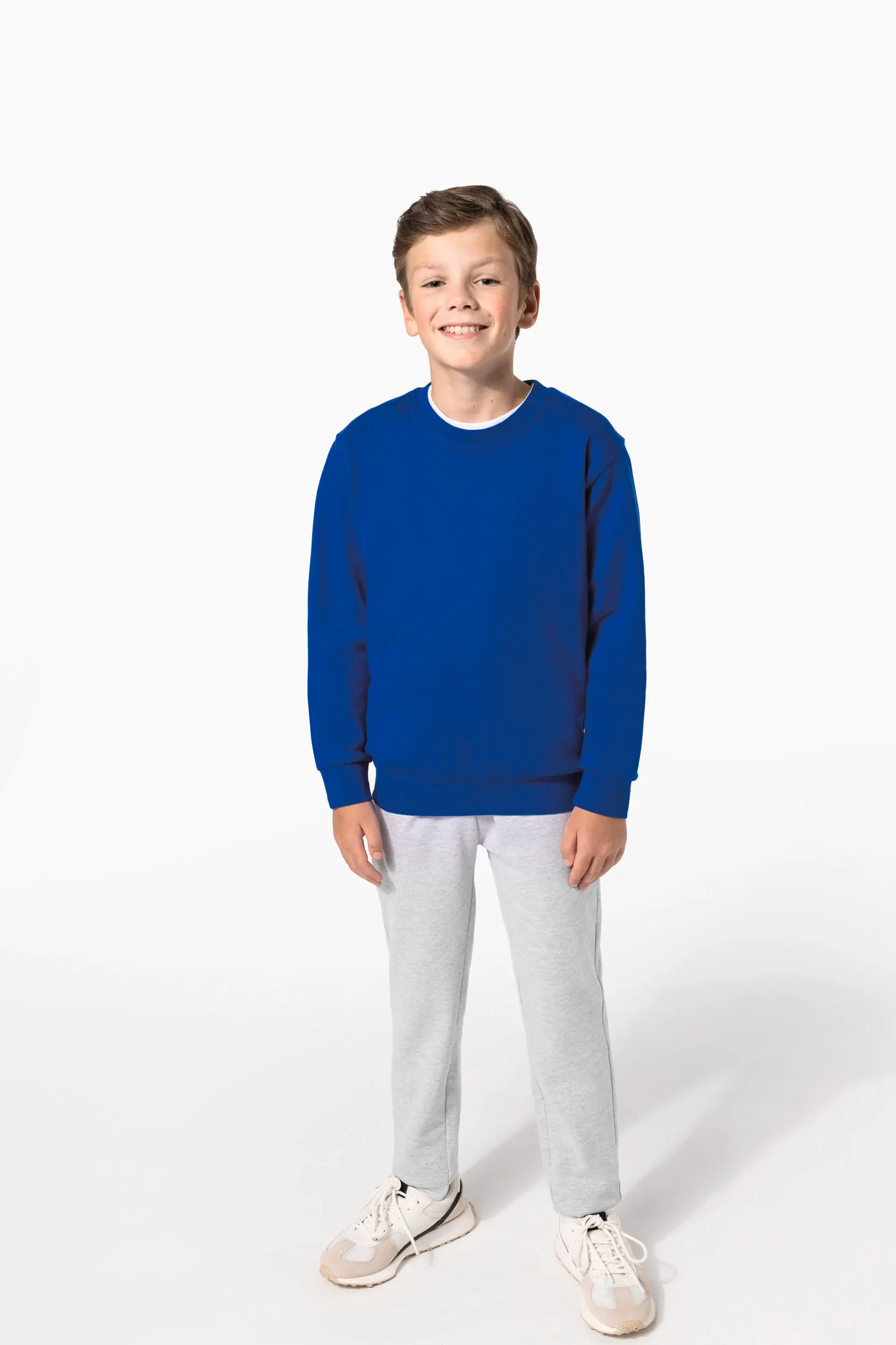 Sudadera cuello redondo infantil