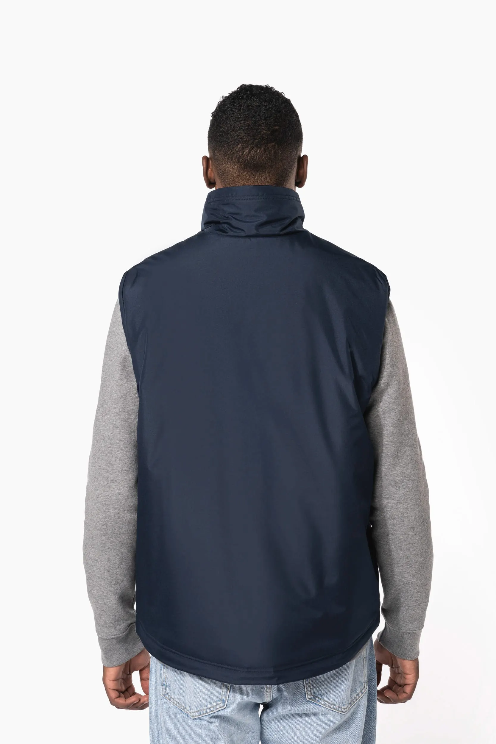 Chaleco con forro polar hombre
