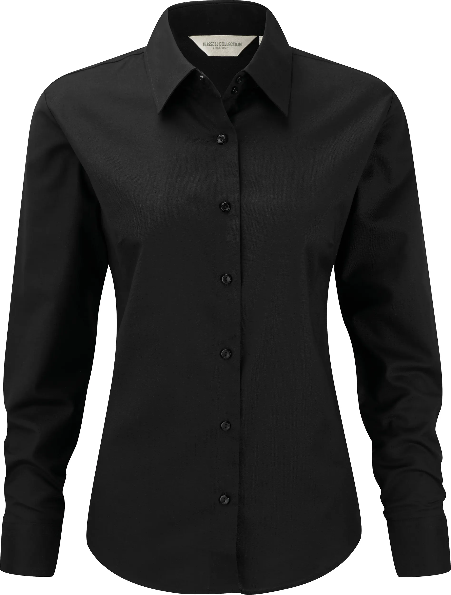 Camisa Oxford manga larga mujer
