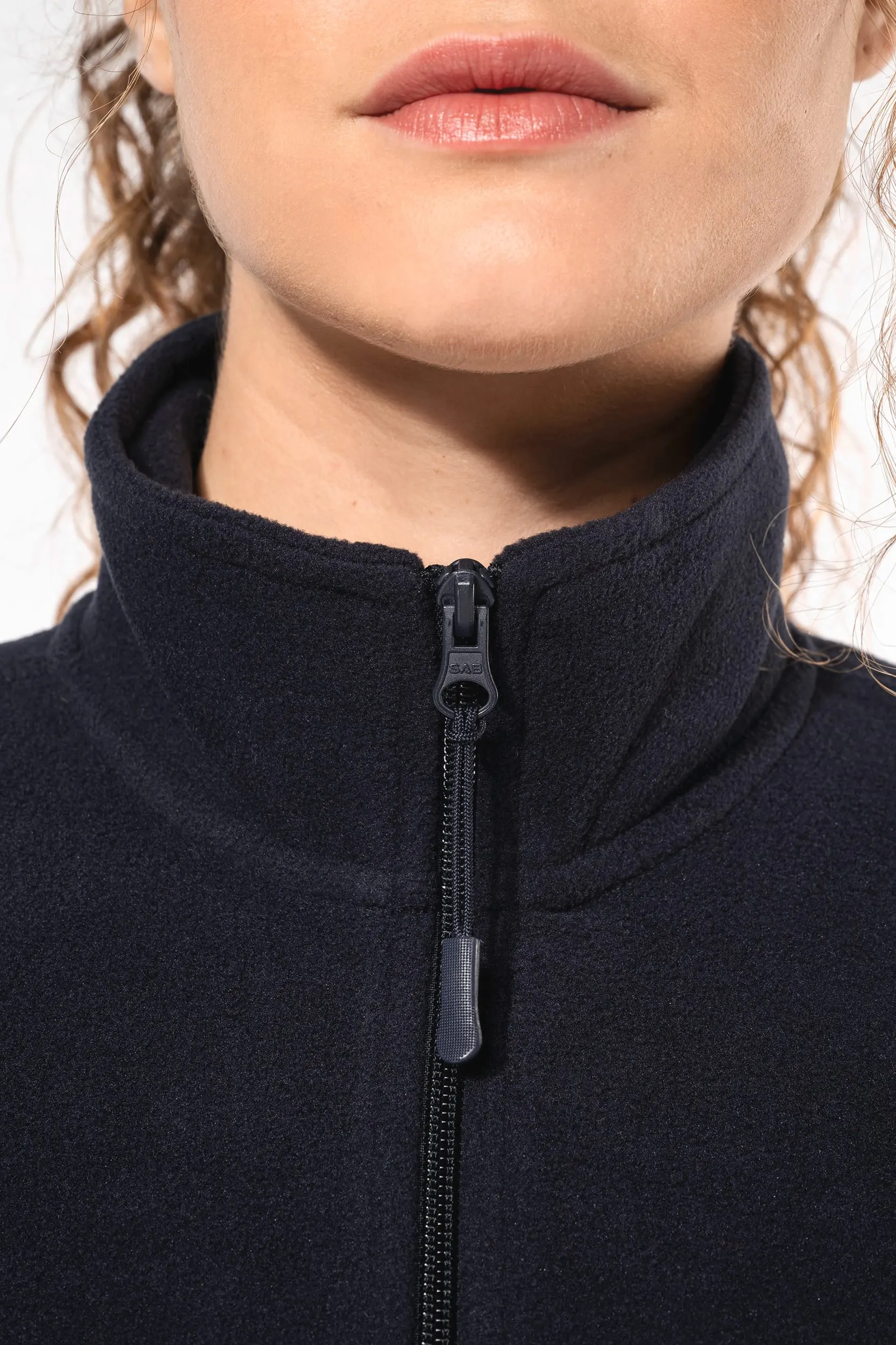 Chaqueta micropolar con cremallera unisex