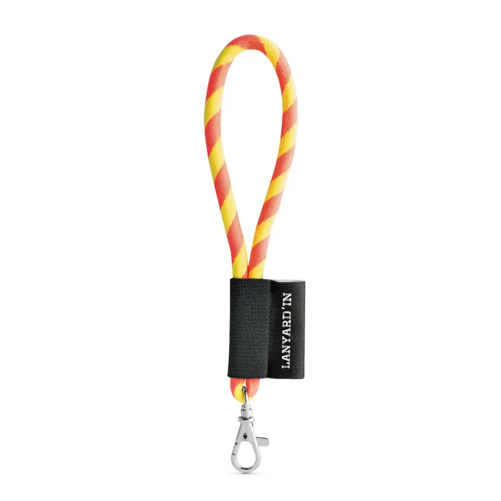 SET Lanyard TUBE Short (Ø 7 mm) con mosquetón de 9 mm