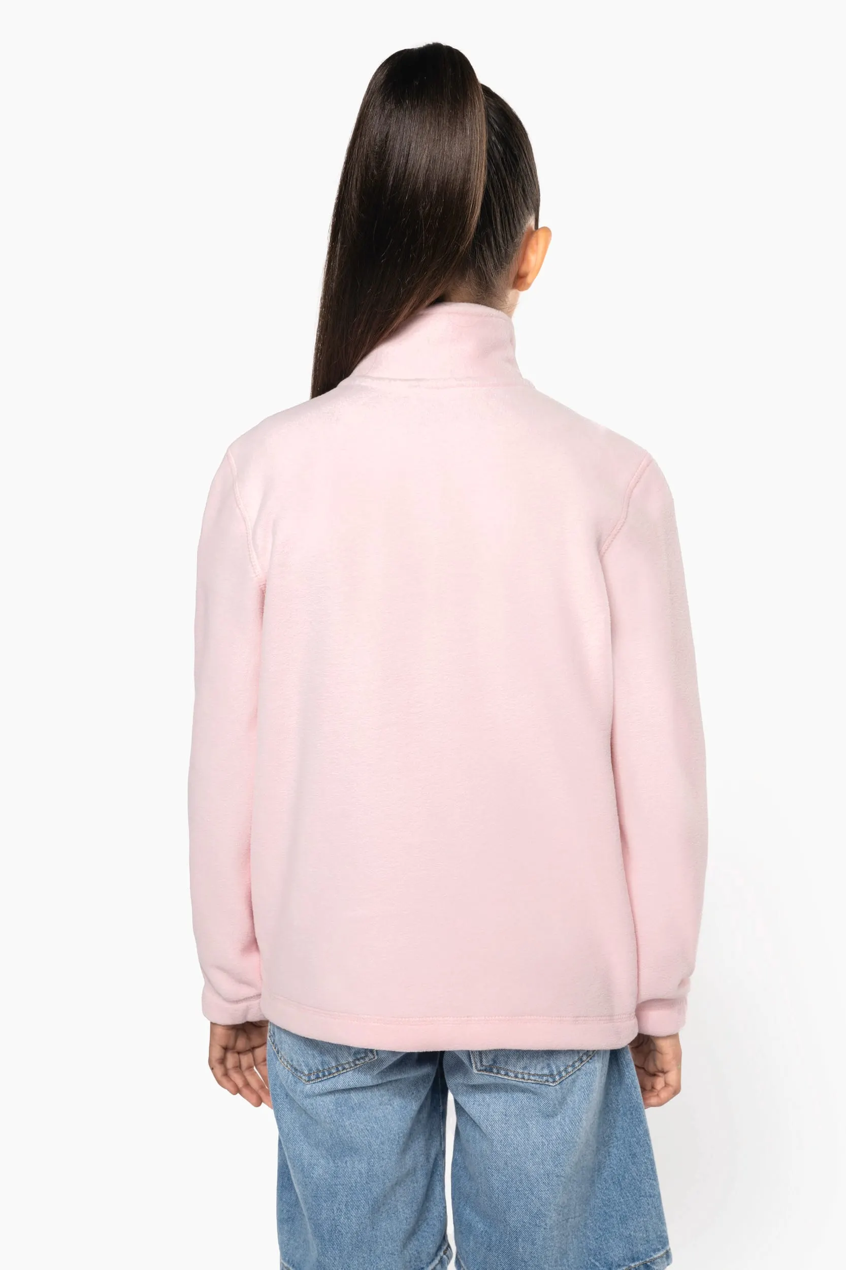 Chaqueta micropolar con cremallera infantil