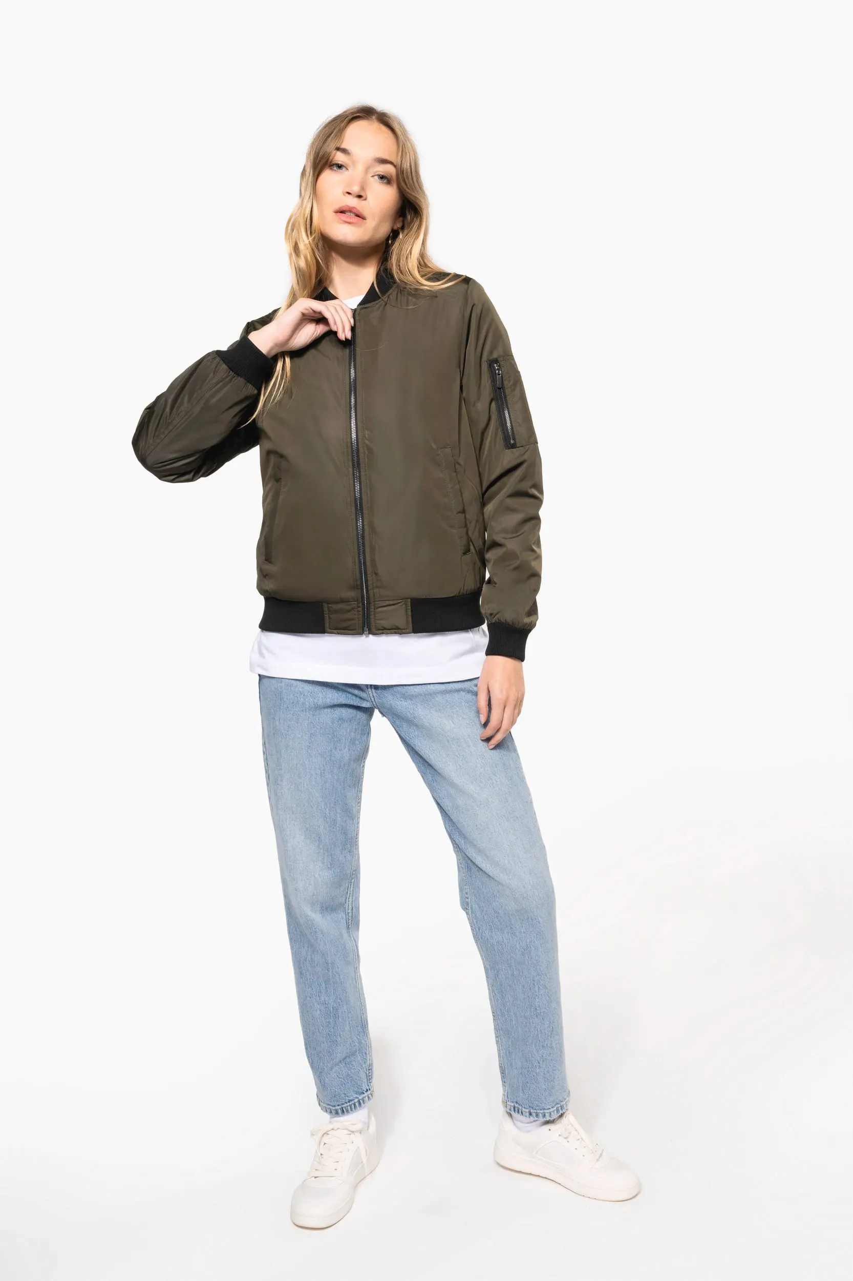 Cazadora bomber mujer