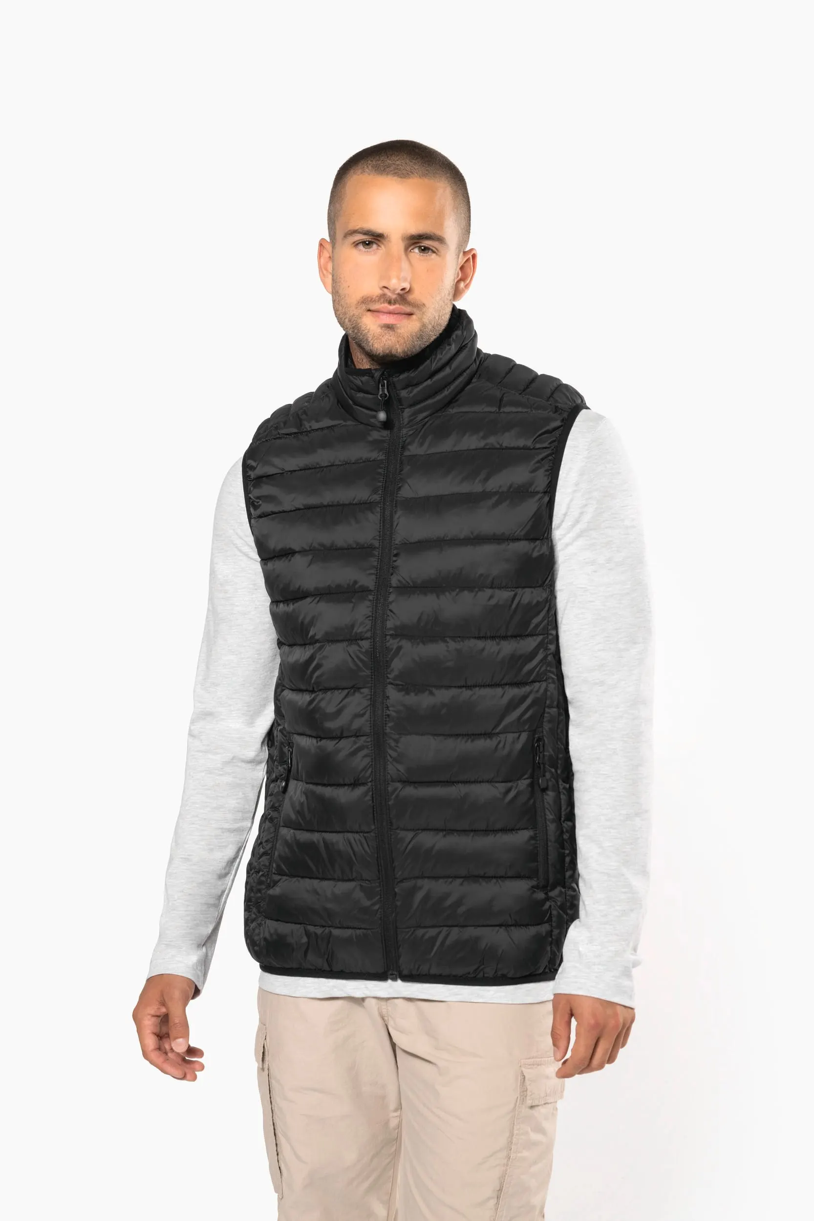 Chaleco acolchado y ligero hombre