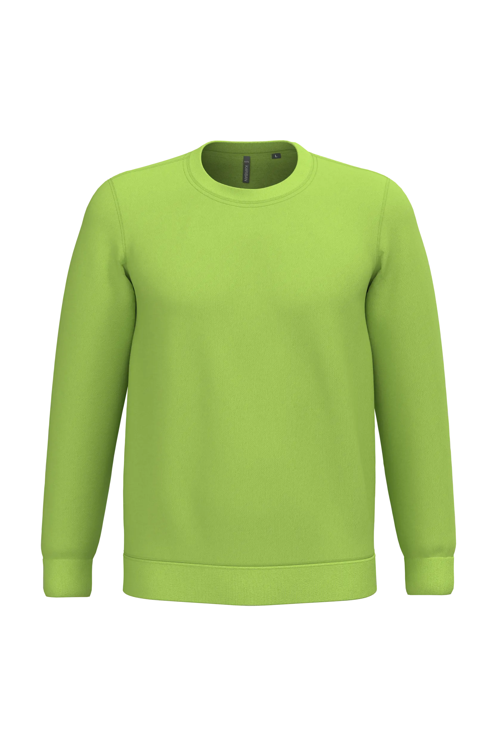 Sudadera cuello redondo