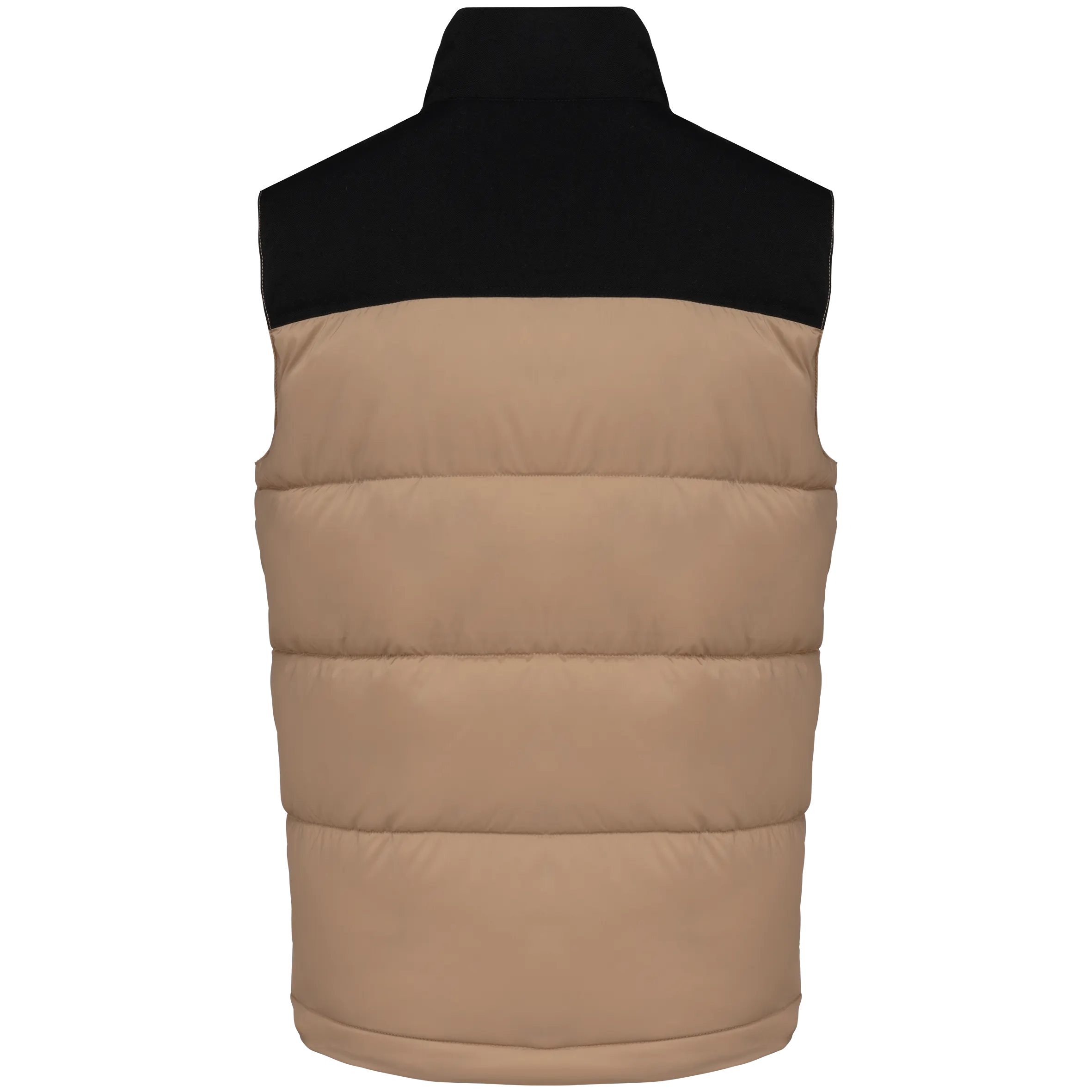 Chaleco acolchado bicolor unisex