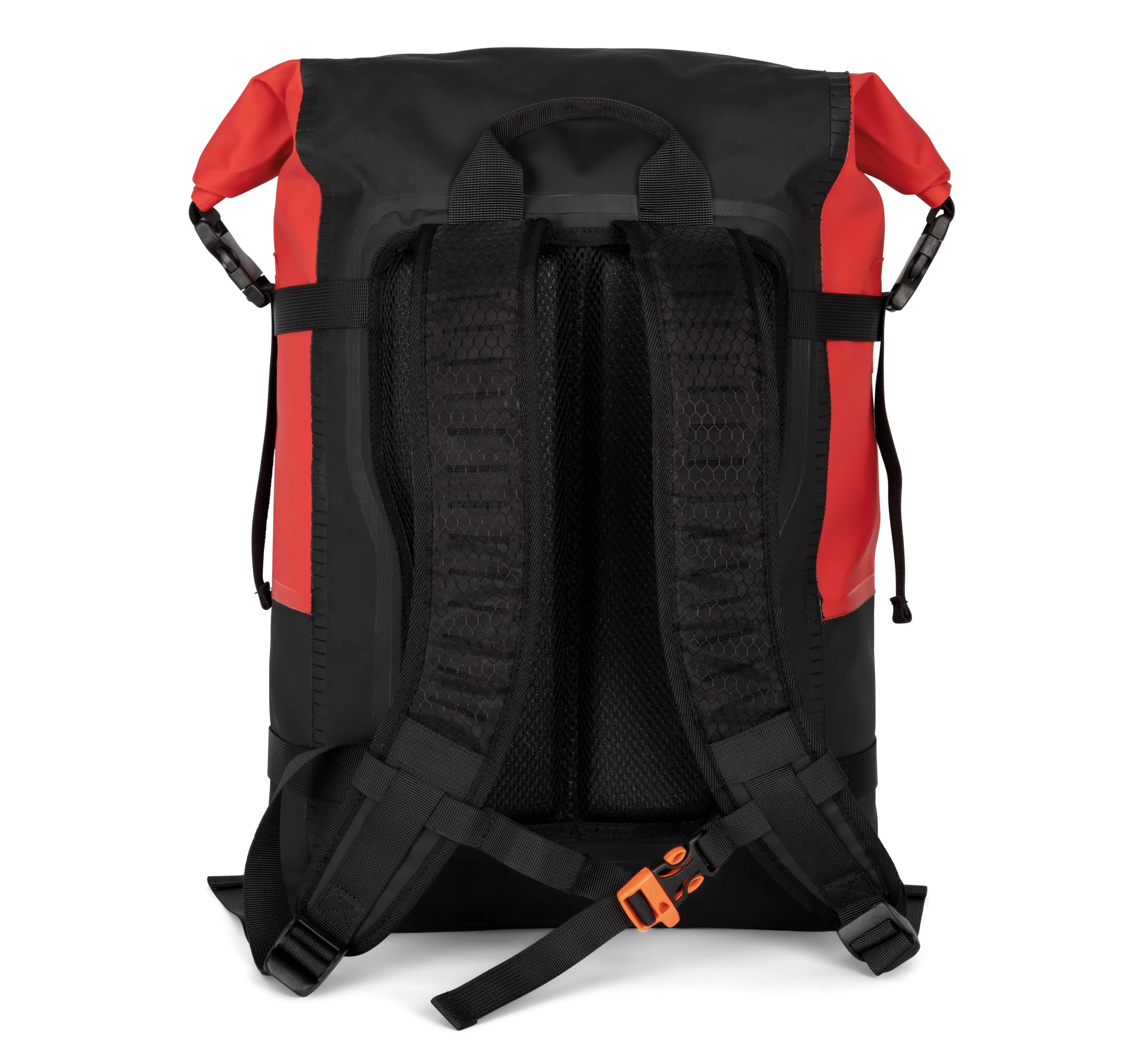 Mochila impermeable con correas de compresión