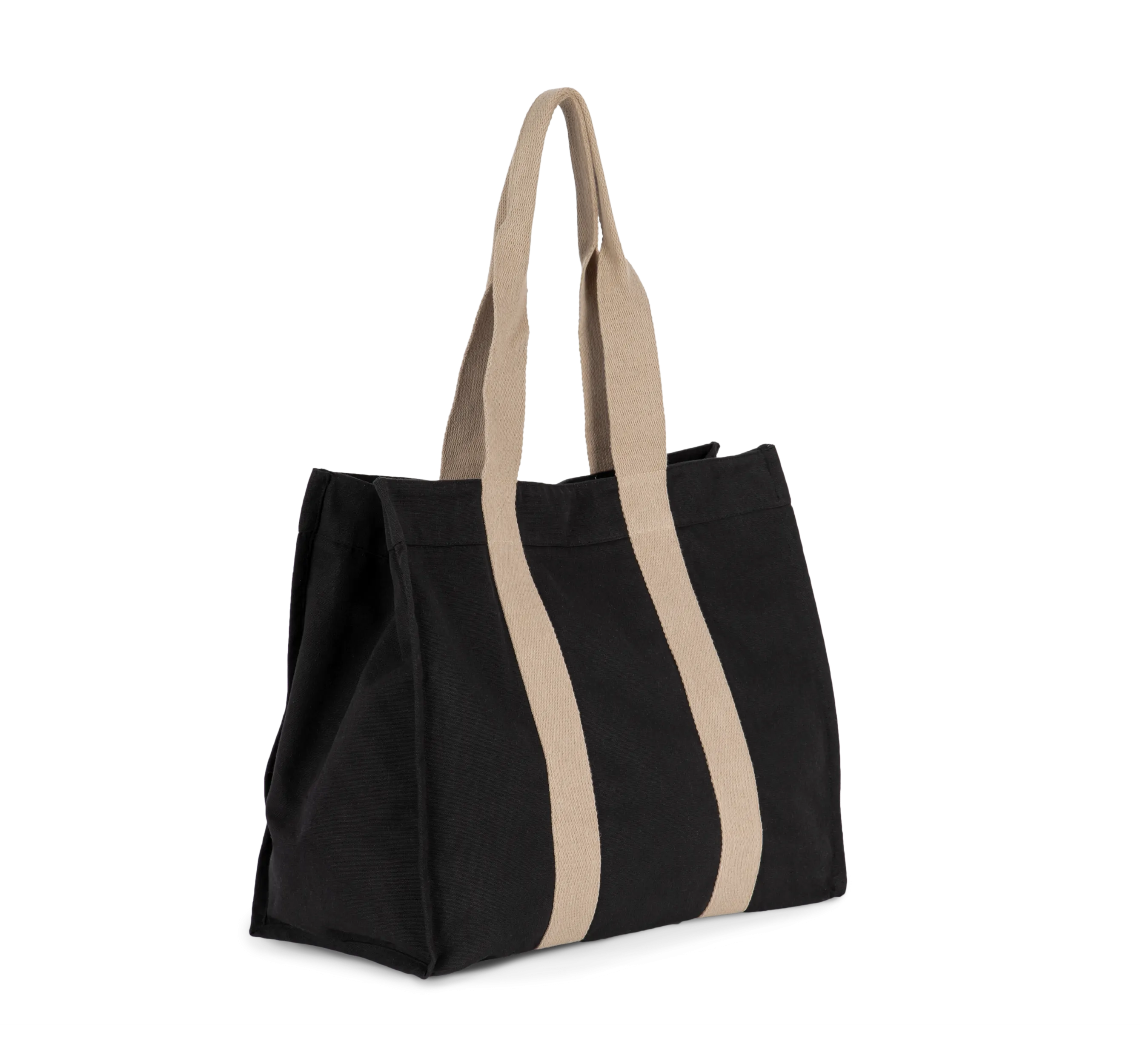 Bolsa shopper reciclada grande con fuelle