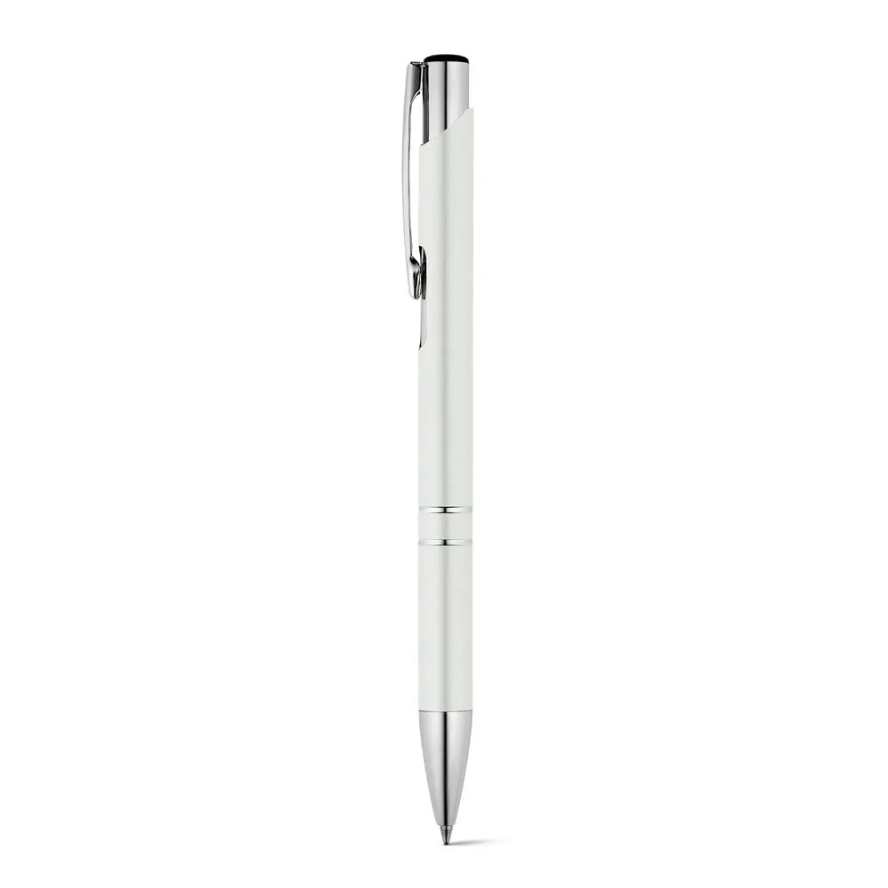 BETA BK. Bolígrafo de aluminio con clip