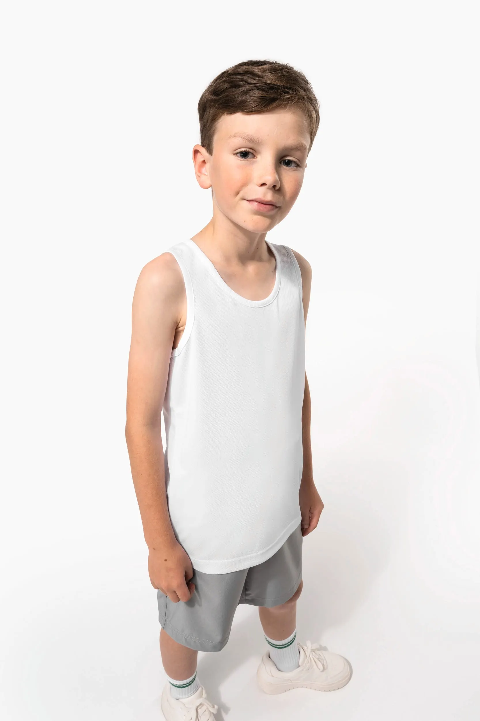 Camiseta de tirantes deportiva infantil<br/>