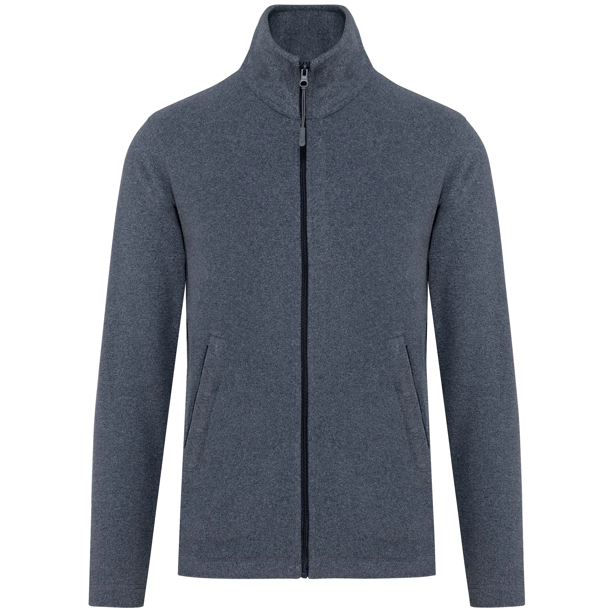 Chaqueta micropolar con cremallera hombre