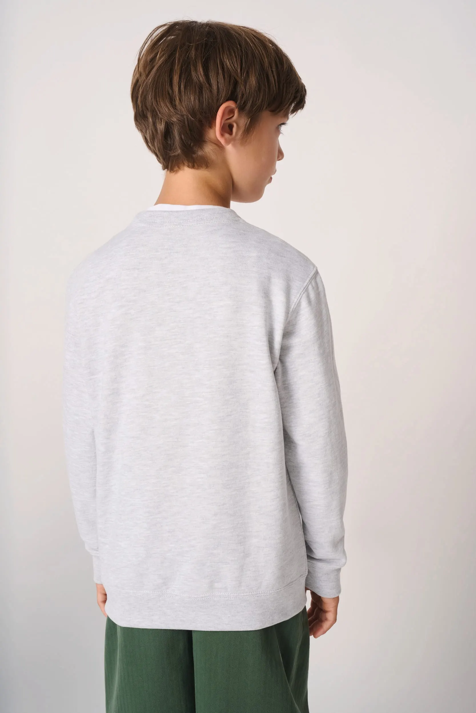 Sudadera cuello redondo infantil