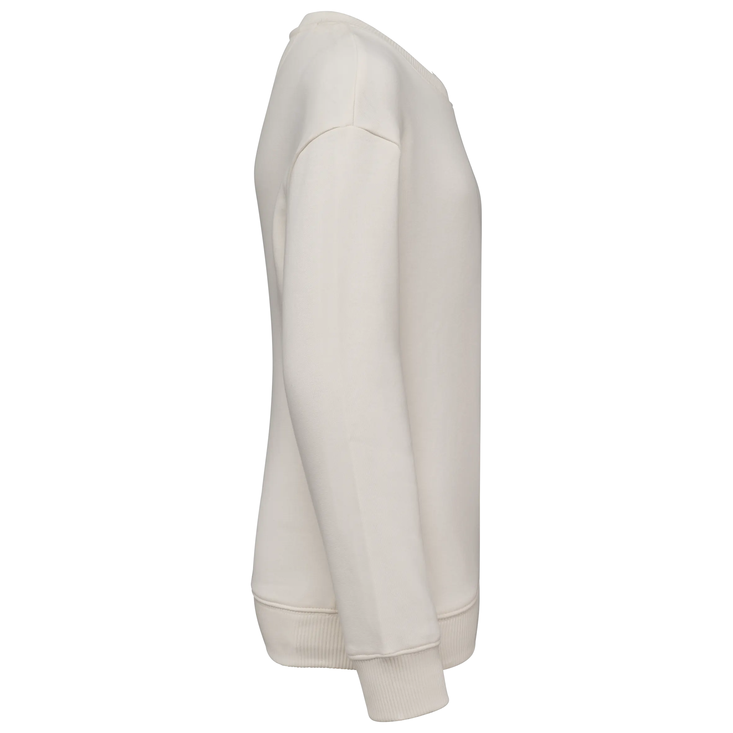Sudadera ecorresponsable de cuello redondo oversize infantil